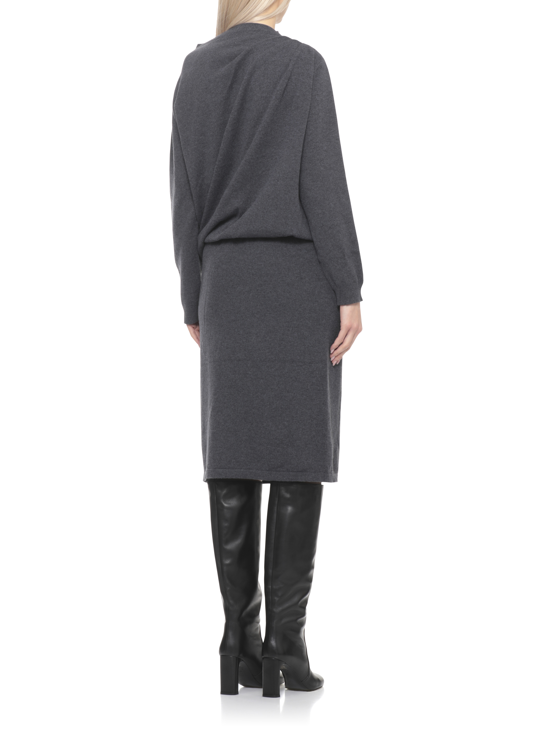 Fabiana Filippi Dresses Grey ABD225F618N1288199 (FABIANA FILIPPI / ワンピース・ドレス・オールインワン ) | FABIANA FILIPPI (ファビアナフィリッピ)(2)