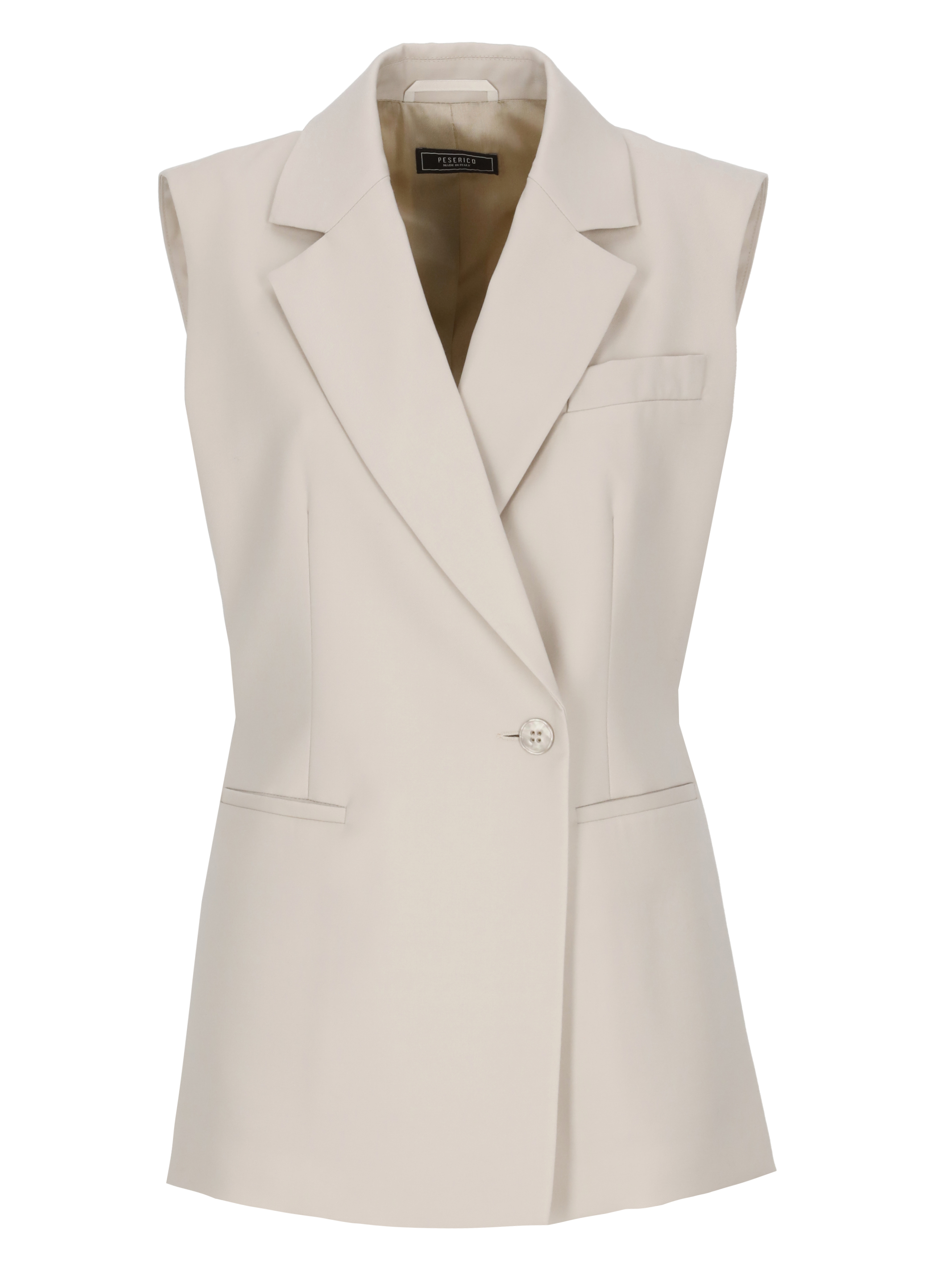 PESERICO AUREA Sweaters Beige E0302605815044 (PESERICO / ベスト ) | PESERICO (ペセリコ)