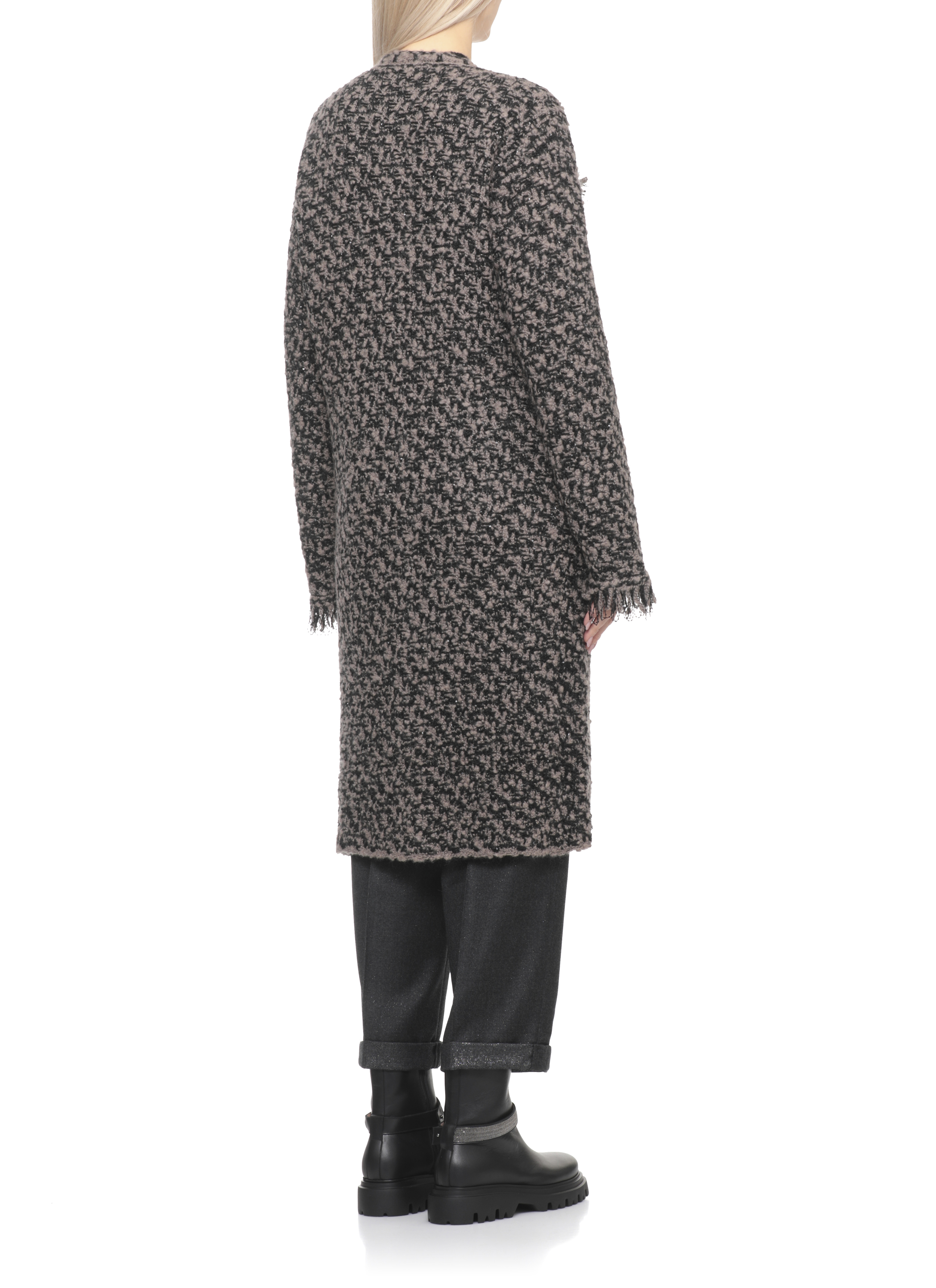 Fabiana Filippi Coats Brown CTD225F571L629VR2 (FABIANA FILIPPI / コート ) | FABIANA FILIPPI (ファビアナフィリッピ)(2)