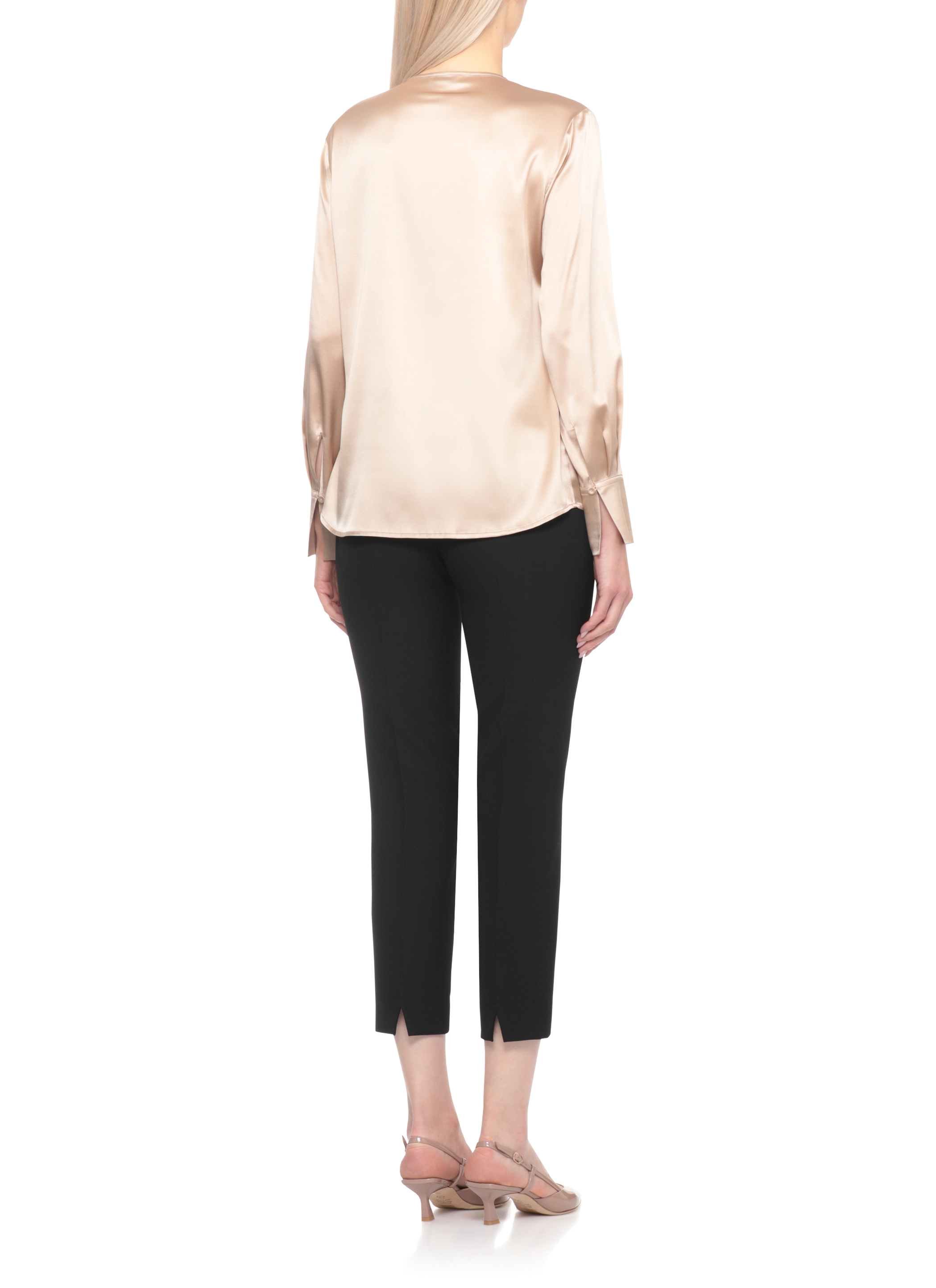 Peserico Shirts Beige S0670202372046 (PESERICO / シャツ・ブラウス ) | PESERICO (ペセリコ)(2)