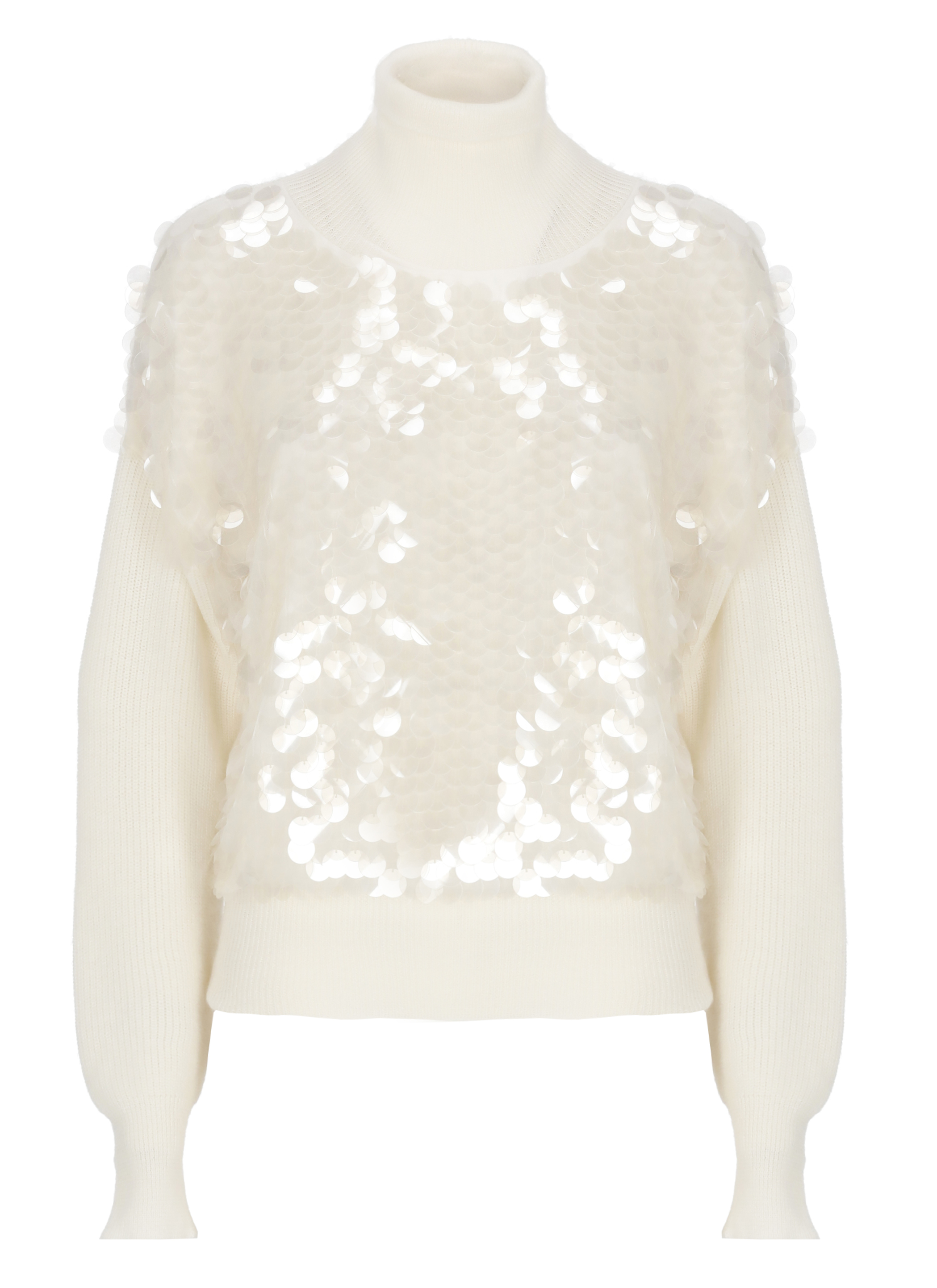 Fabiana Filippi Sweaters Ivory MAD225F498L62325 (FABIANA FILIPPI / ニット・セーター・カーディガン ) | FABIANA FILIPPI (ファビアナフィリッピ)