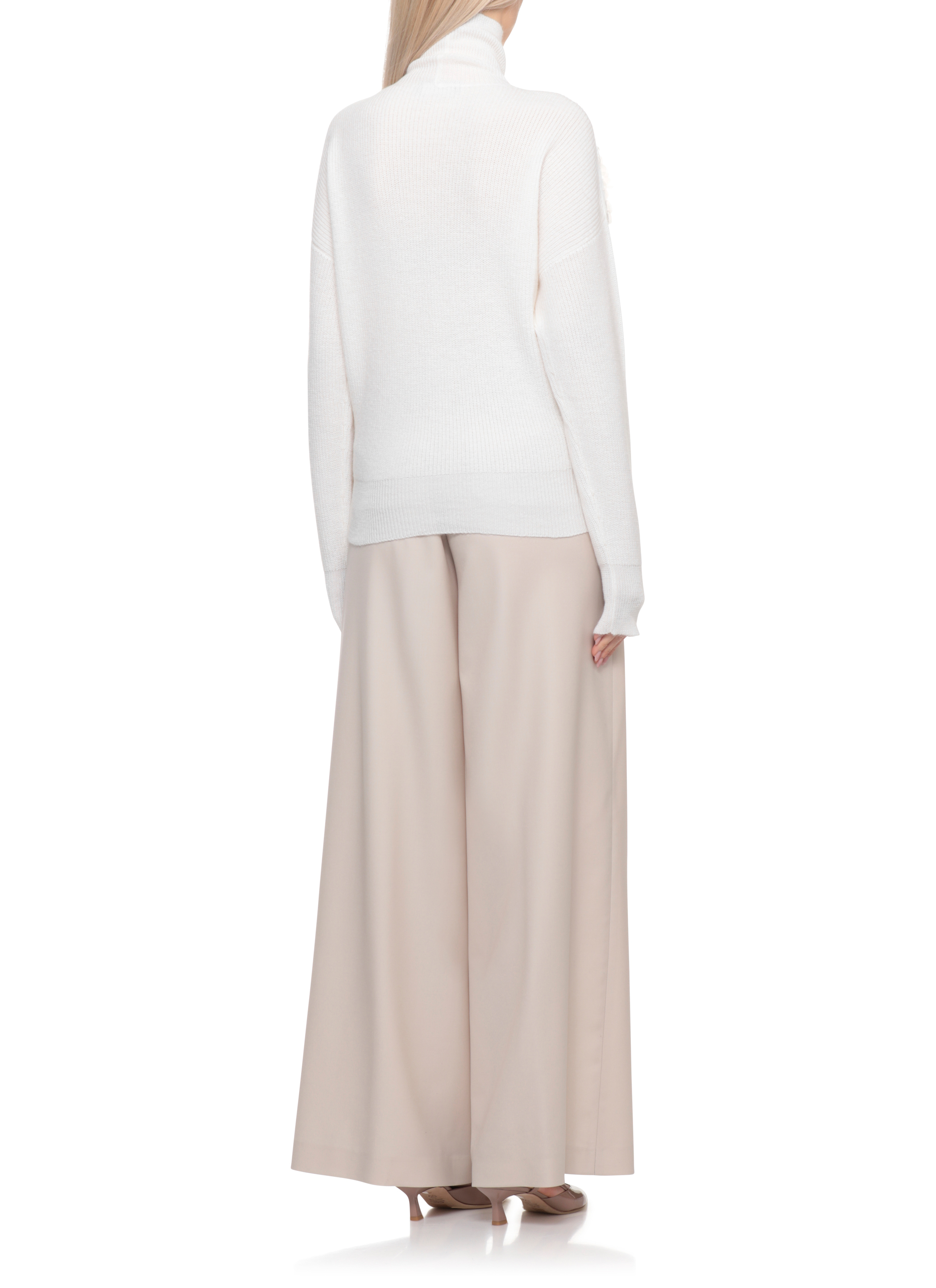 Fabiana Filippi Sweaters Ivory MAD225F498L62325 (FABIANA FILIPPI / ニット・セーター・カーディガン ) | FABIANA FILIPPI (ファビアナフィリッピ)(2)