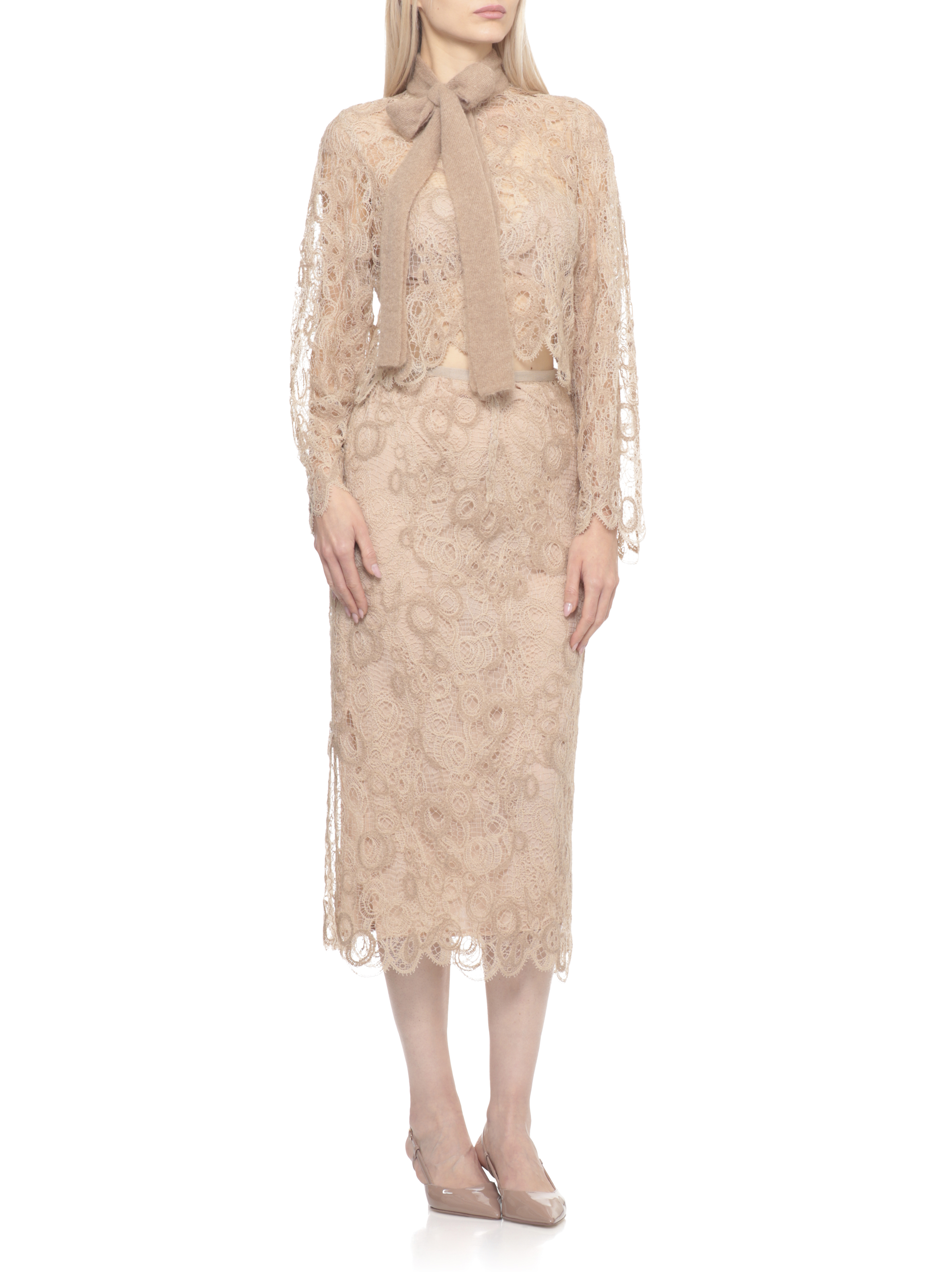 Fabiana Filippi Shirts Beige CAD215F327L5520157 (FABIANA FILIPPI / シャツ・ブラウス ) | FABIANA FILIPPI (ファビアナフィリッピ)(4)