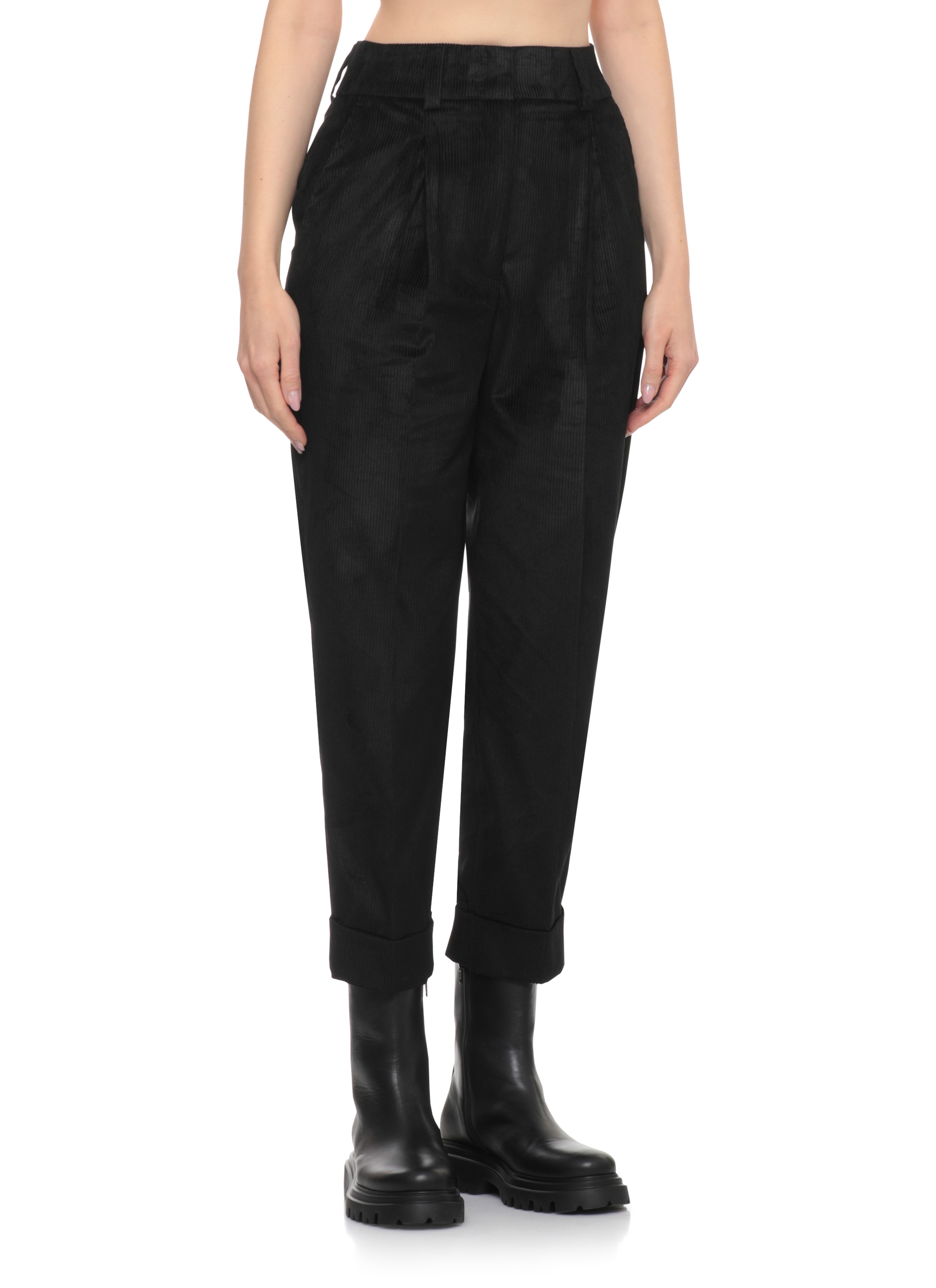 Peserico Trousers Black P04816V00Z01593605 (PESERICO / パンツ ) | PESERICO (ペセリコ)(1)