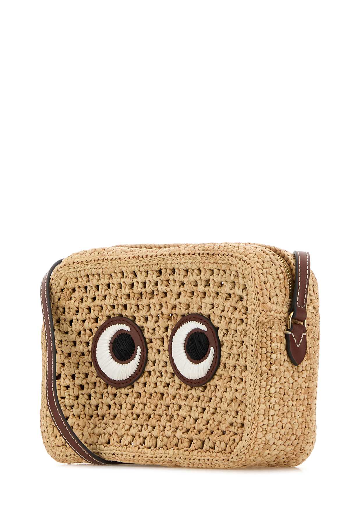Raffia Eyes crossbody bag 5050925168342NATURAL (ANYA HINDMARCH / ハンドバッグ・ショルダーバッグ ) | ANYA HINDMARCH (アニヤ・ハインドマーチ)(1)