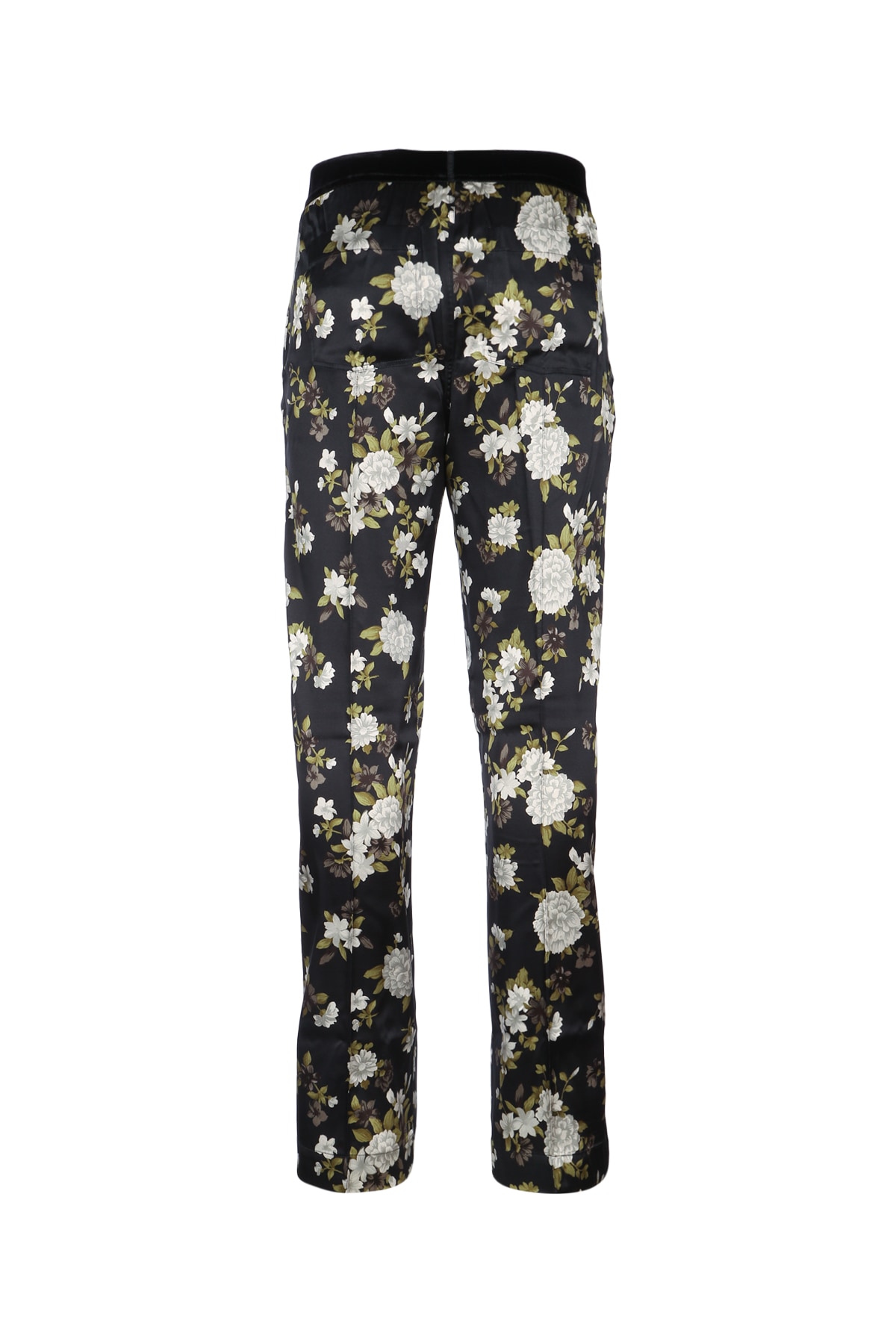 HENDRIX FLORAL ON STRETCH SILK SATIN PJ PANTS PAW397FAP224ZBLBR (TOM FORD / パンツ ) | TOM FORD (トムフォード)(1)