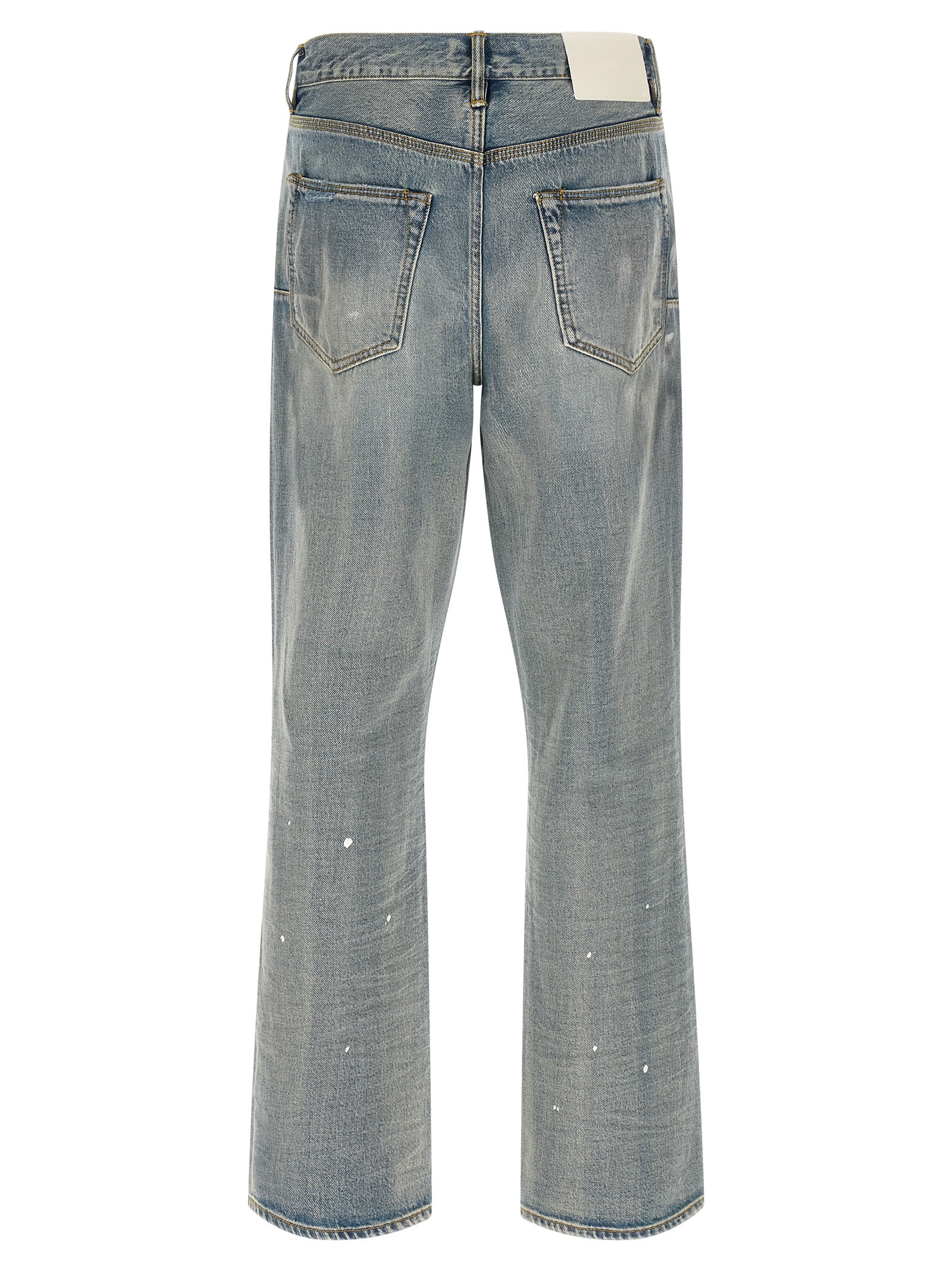 'P011 Vintage Slash Paint' jeans P011LIAC526LTINDIGO (PURPLE / ジーンズ ) | PURPLE (パープル)(1)