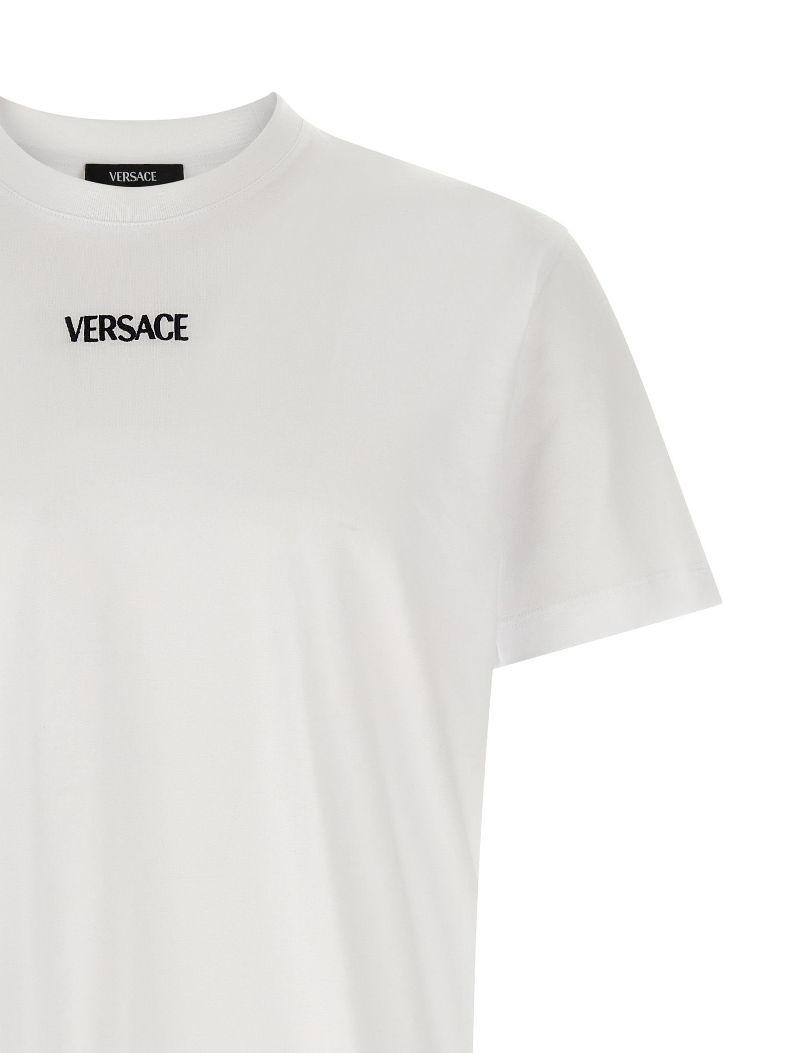'Versace Logo' T-shirt 10139441A164551W000 (VERSACE / Tシャツ・カットソー ) | VERSACE (ヴェルサーチェ)(2)