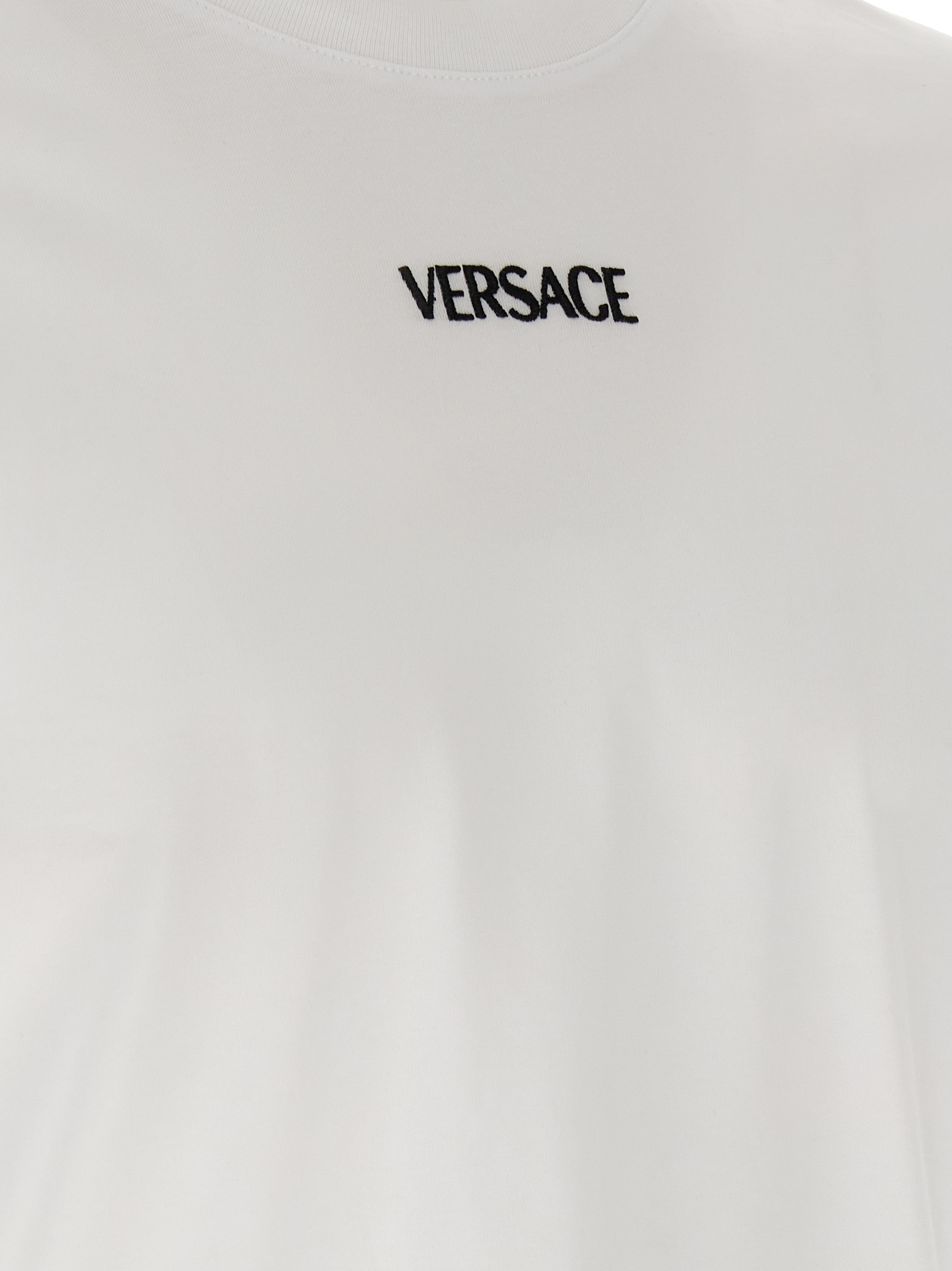 'Versace Logo' T-shirt 10139441A164551W000 (VERSACE / Tシャツ・カットソー ) | VERSACE (ヴェルサーチェ)(3)
