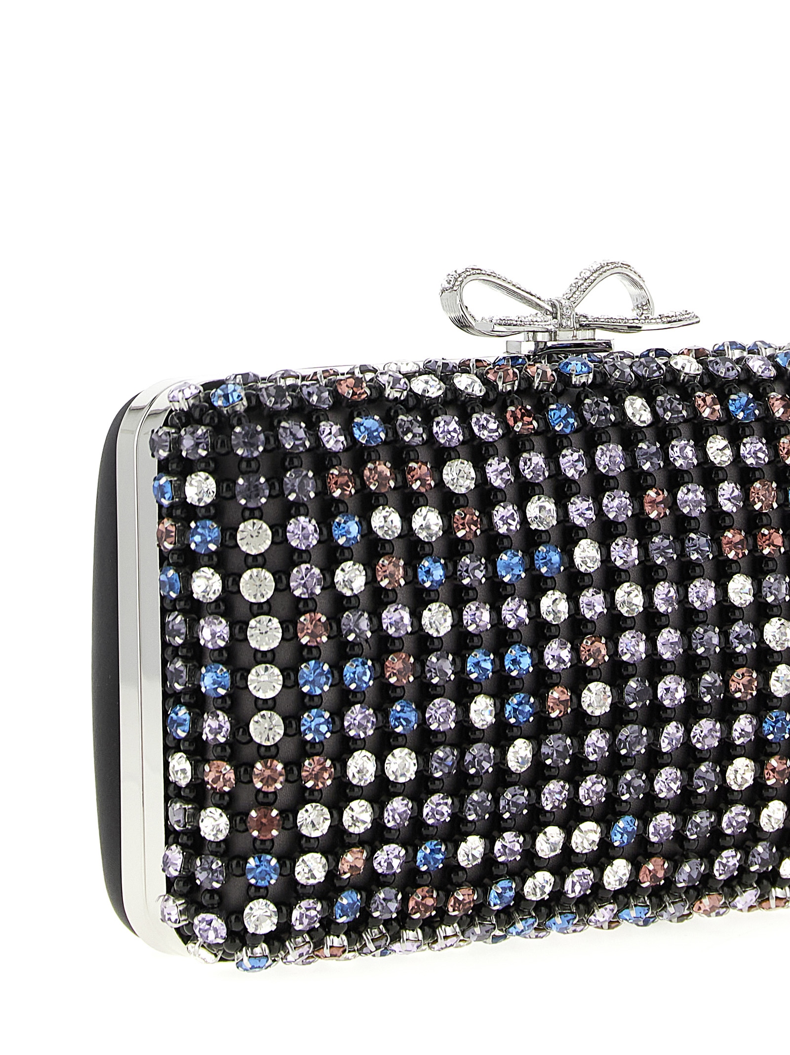 'Multi Crystal Chainmail' clutch RS26305BMUMULTICOLOURED (self-portrait / クラッチバッグ・ポーチ ) | self-portrait (セルフ・ポートレイト)(2)