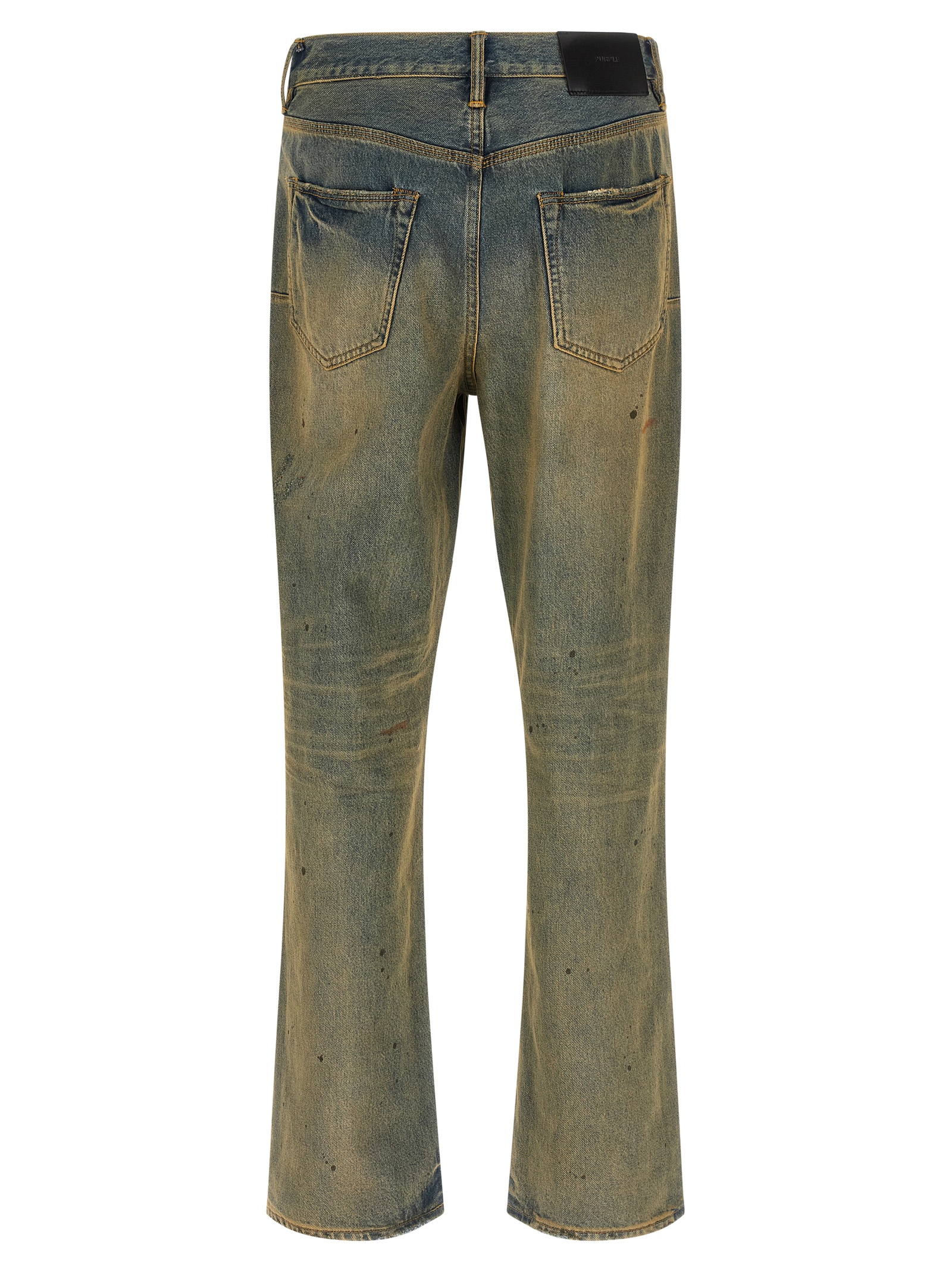 'P011 Dirty Oil Repair' jeans P011IORC526LTINDIGO (PURPLE / ジーンズ ) | PURPLE (パープル)(1)