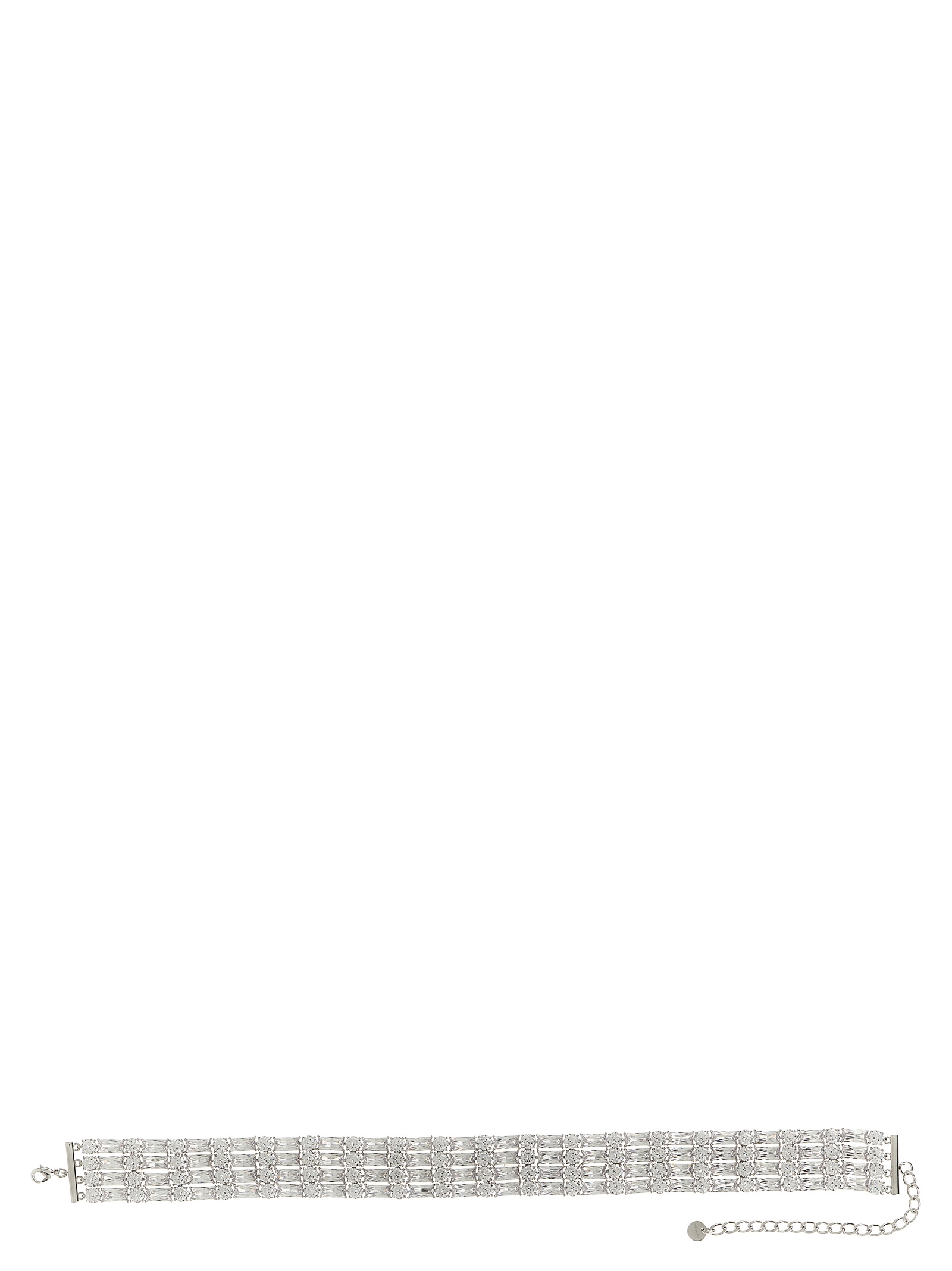 'Silver Crystal' necklace RS26602NSLSILVER (self-portrait / ネックレス ) | self-portrait (セルフ・ポートレイト)