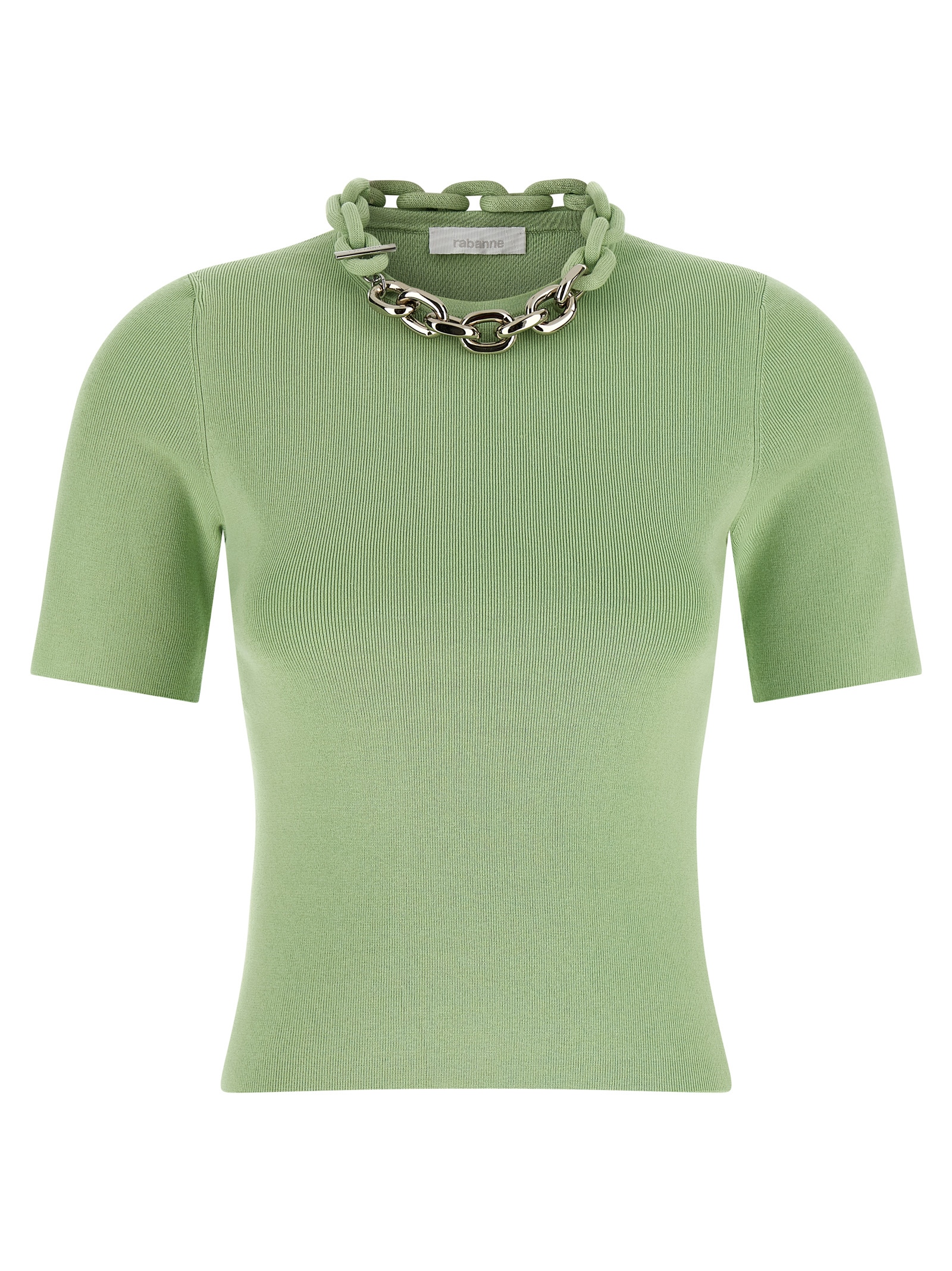 Chain T-shirt 26PMPU016ML0308P316 (Rabanne / Tシャツ・カットソー ) | Rabanne (ラバンヌ)