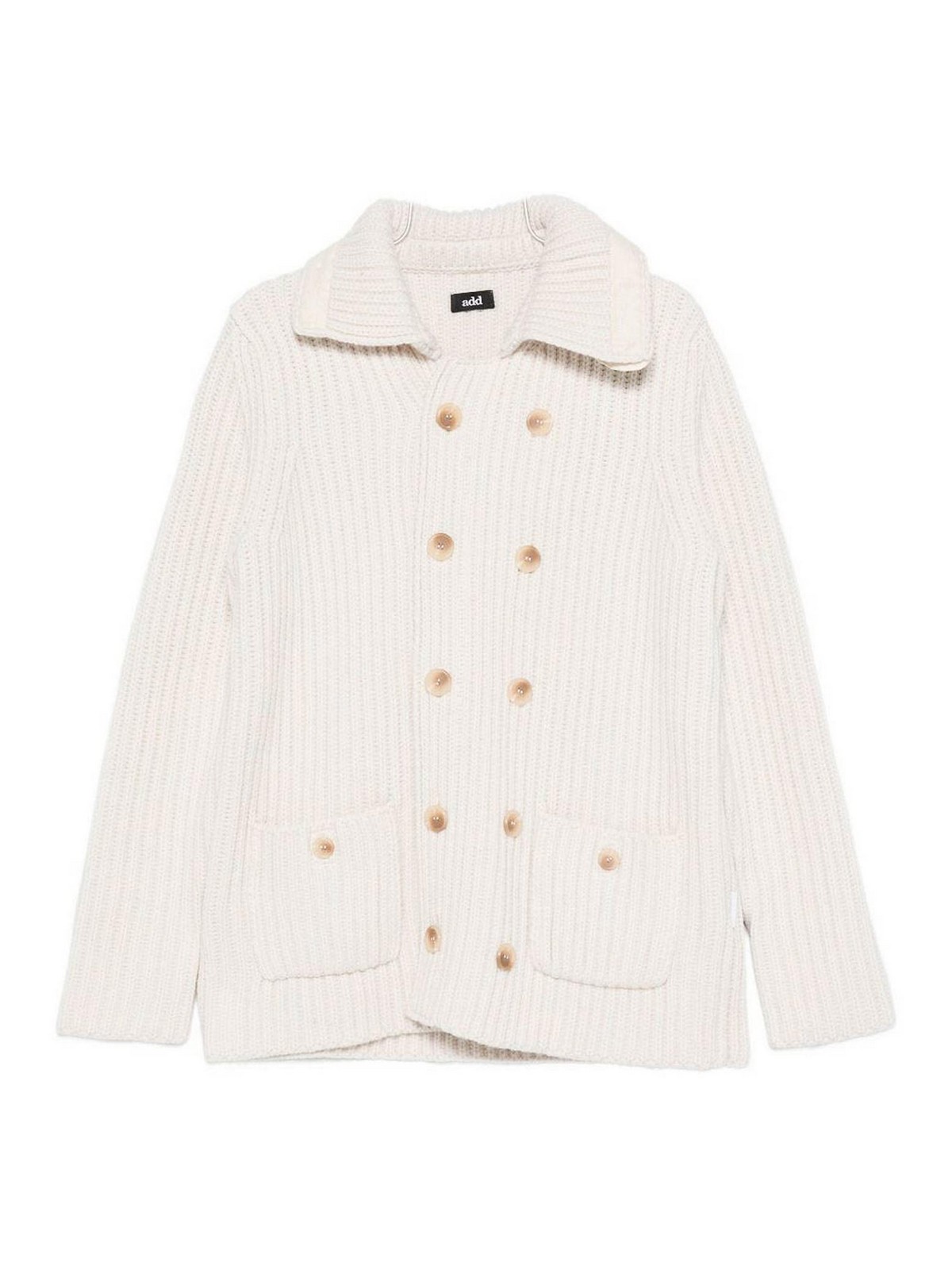 Cardigan Doppiopetto 12AMLJJ21016 (add / ニット・セーター・カーディガン ) | add (エーディーディー)