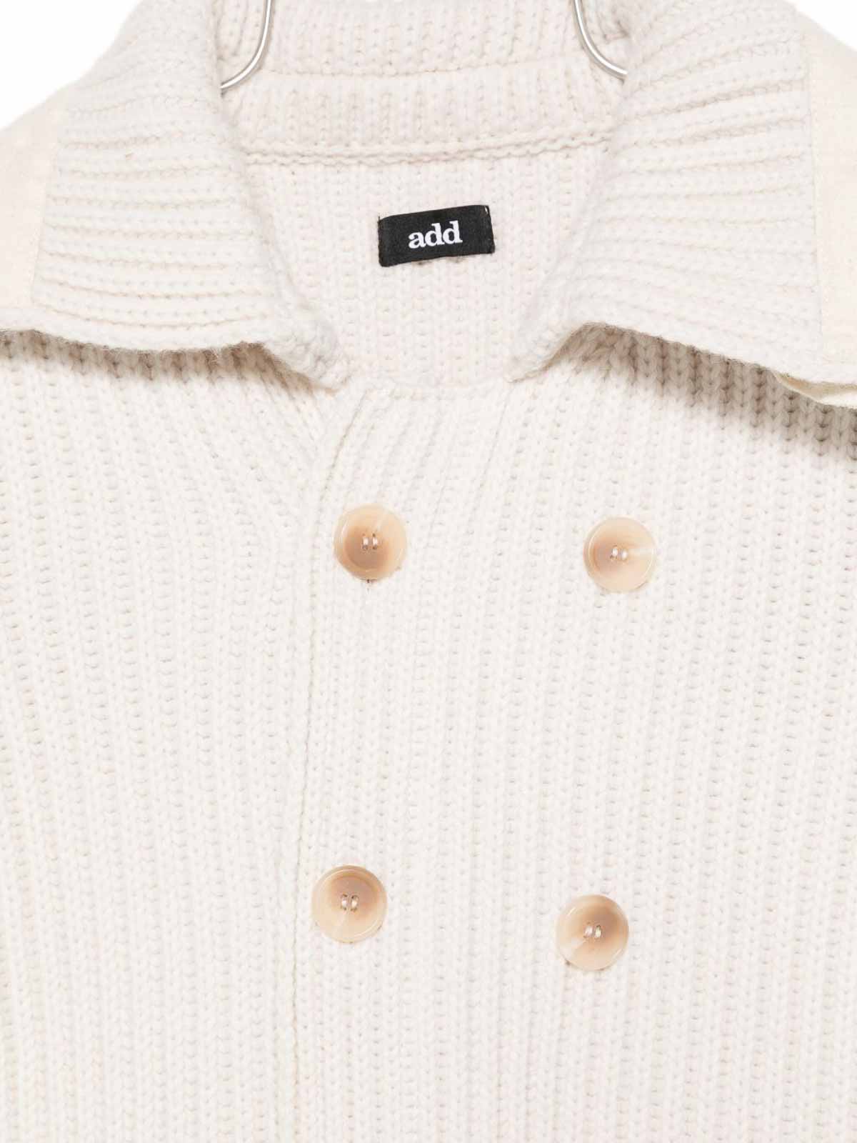 Cardigan Doppiopetto 12AMLJJ21016 (add / ニット・セーター・カーディガン ) | add (エーディーディー)(2)