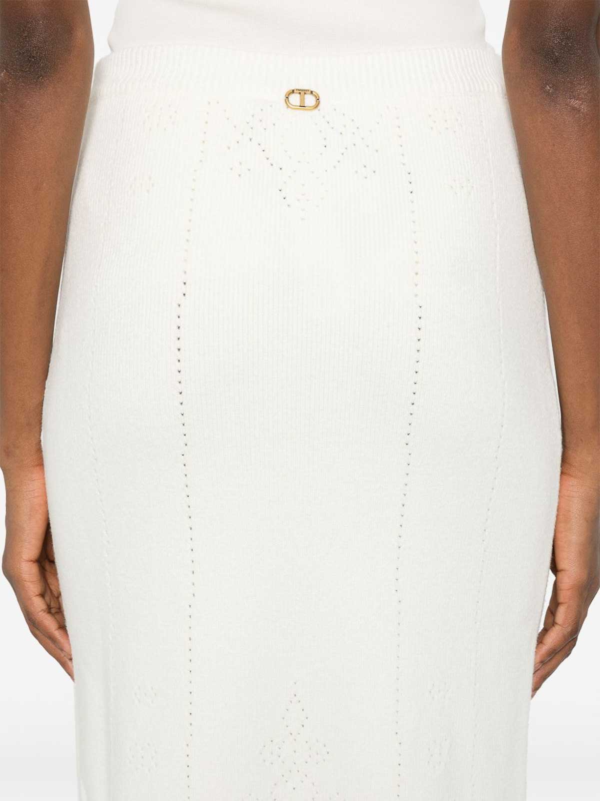 Pencil Skirt With Scalloped Hem 252TT321500282 (TWINSET / スカート ) | TWINSET (ツインセット)(2)