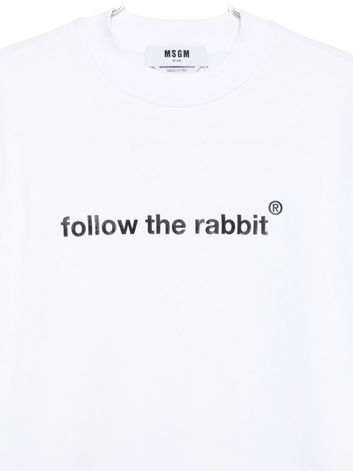 Sweatshirt with ribbed edge 3941MDM9525779901 (MSGM / スウェット・フーディー ) | MSGM (エムエスジーエム)(2)