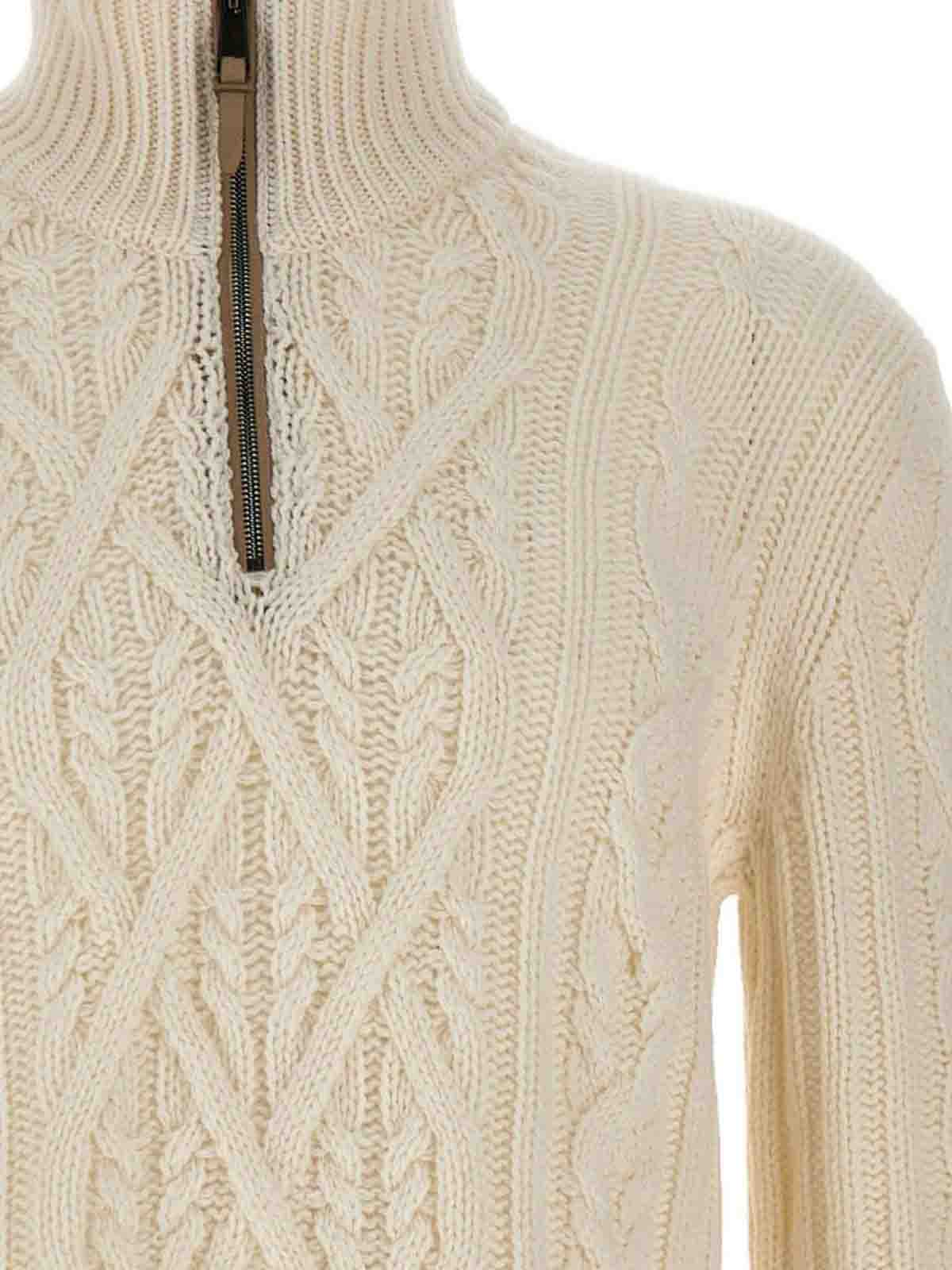 L-Harpreno Sweater With Half Zip 50557441118OPENWHITE (HUGO BOSS / ニット・セーター・カーディガン ) | HUGO BOSS (ヒューゴボス)(1)