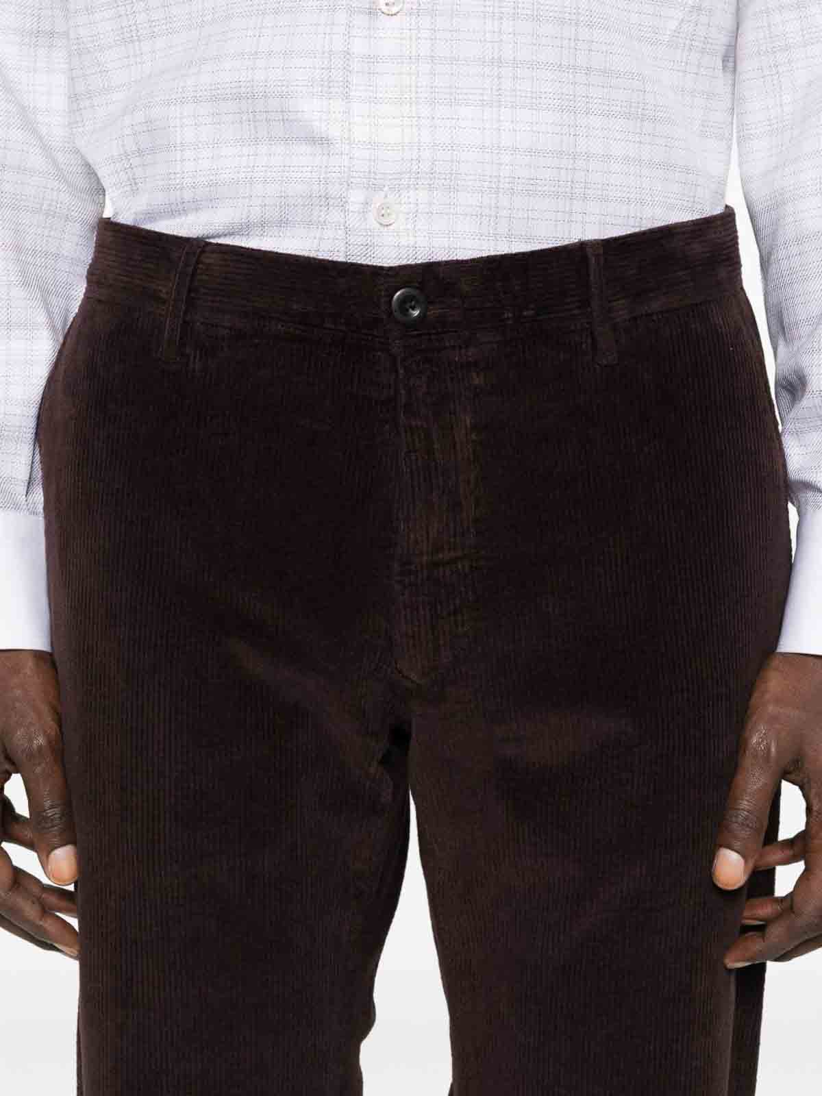 Ribbed Trousers 1SA1004687B130 (INCOTEX / パンツ ) | INCOTEX (インコテックス)(2)