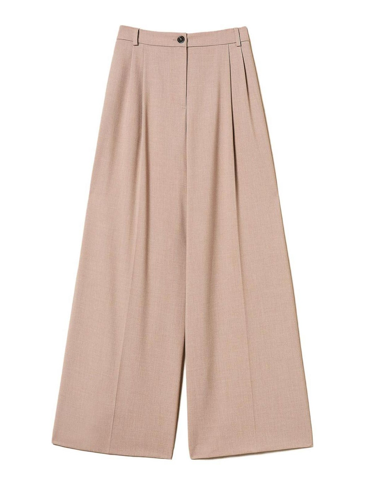 Palazzo Pants With Pleats 252TF204312874 (TWINSET / パンツ ) | TWINSET (ツインセット)