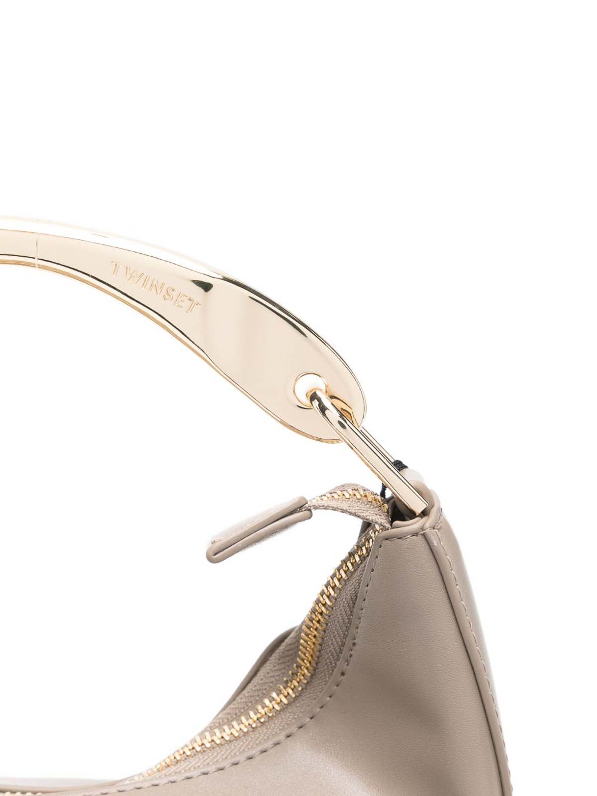 Tote Bag With Metal Handle 252TD816012874 (TWINSET / ハンドバッグ・ショルダーバッグ ) | TWINSET (ツインセット)(3)