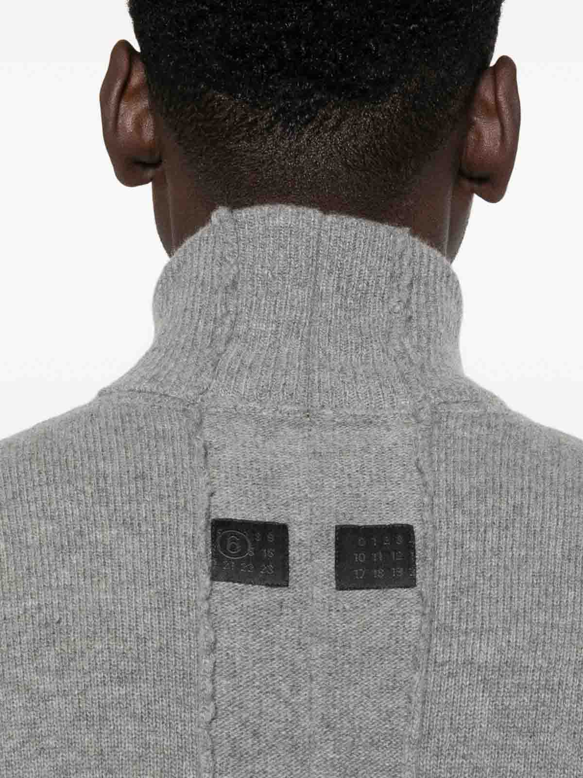 Roll-Neck Sweater SH2HA0012M13187854 (MM6 Maison Margiela / ニット・セーター・カーディガン ) | MM6 Maison Margiela (エムエムシックス)(4)