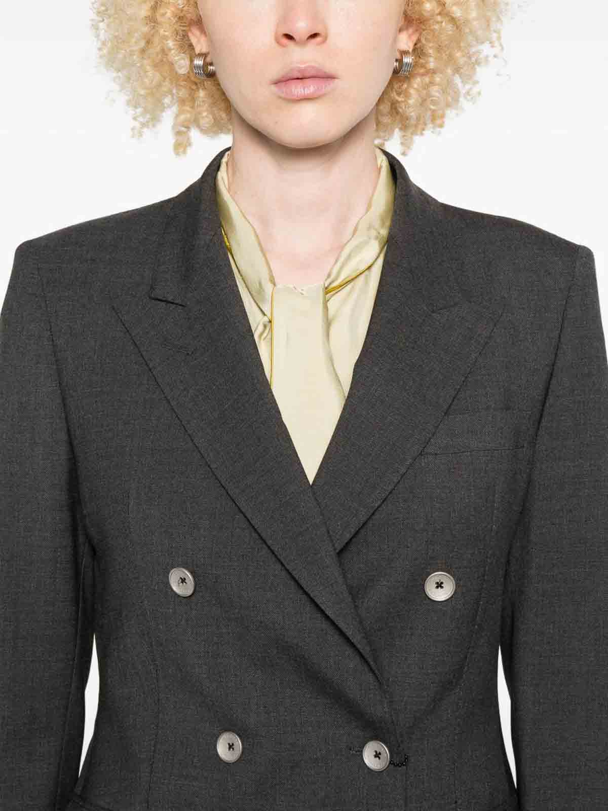 Double-breasted wool suit TPARIGI10BAD150166S183542 (TAGLIATORE / ブレザー・ジャケット ) | TAGLIATORE (タリアトーレ)(4)