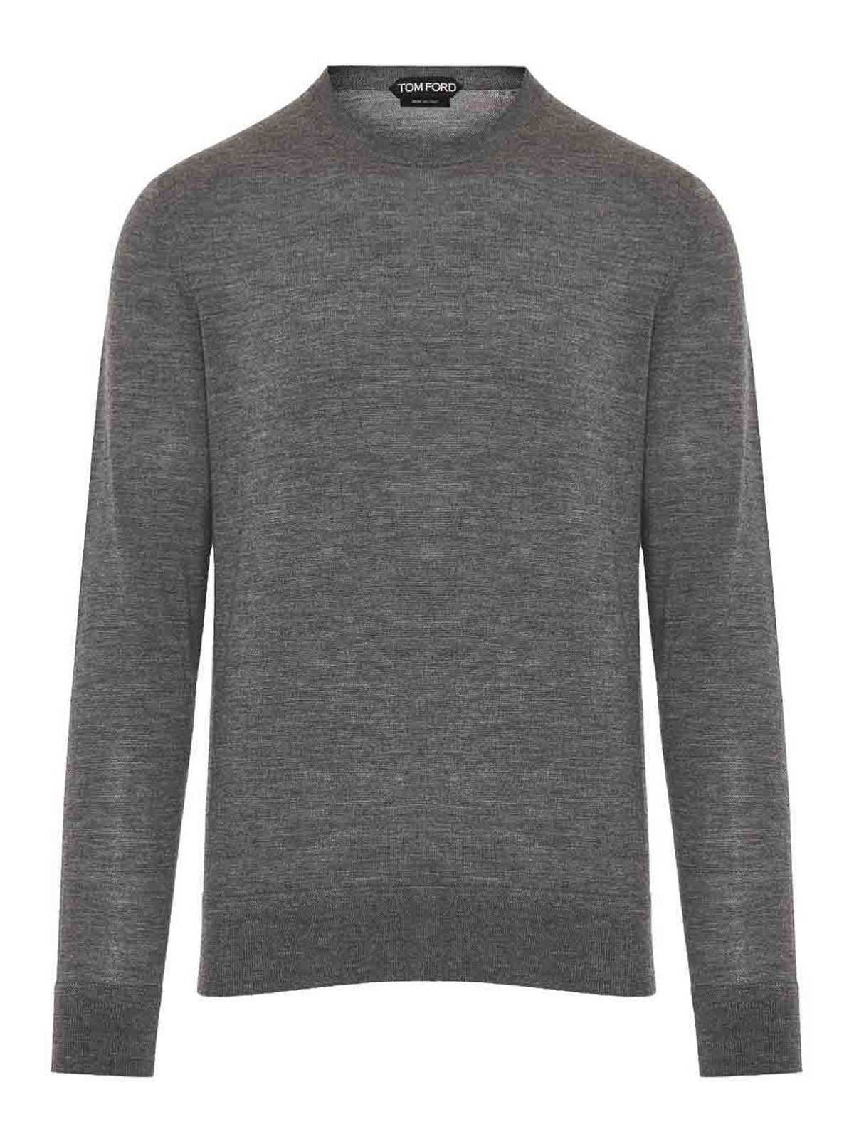 Wool Crew Neck Sweater KCL006YMW103IG680 (TOM FORD / ニット・セーター・カーディガン ) | TOM FORD (トムフォード)