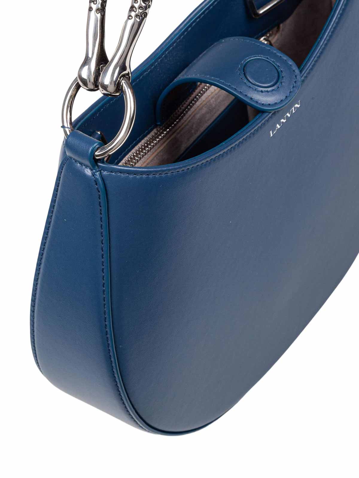 Hobo Cat Bag In Petrol Blue Leather LWBGSHC1NAPA (LANVIN / ハンドバッグ・ショルダーバッグ ) | LANVIN (ランバン)(4)
