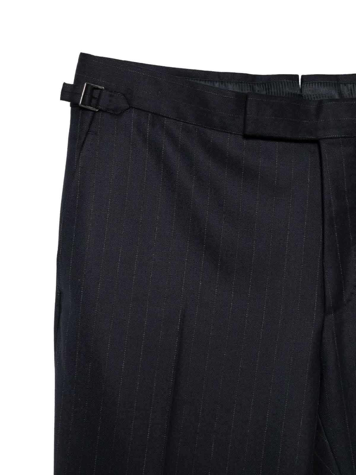 Pinstripe Trousers With Buckle PLSS01W0103NAVY (TOM FORD / パンツ ) | TOM FORD (トムフォード)(2)