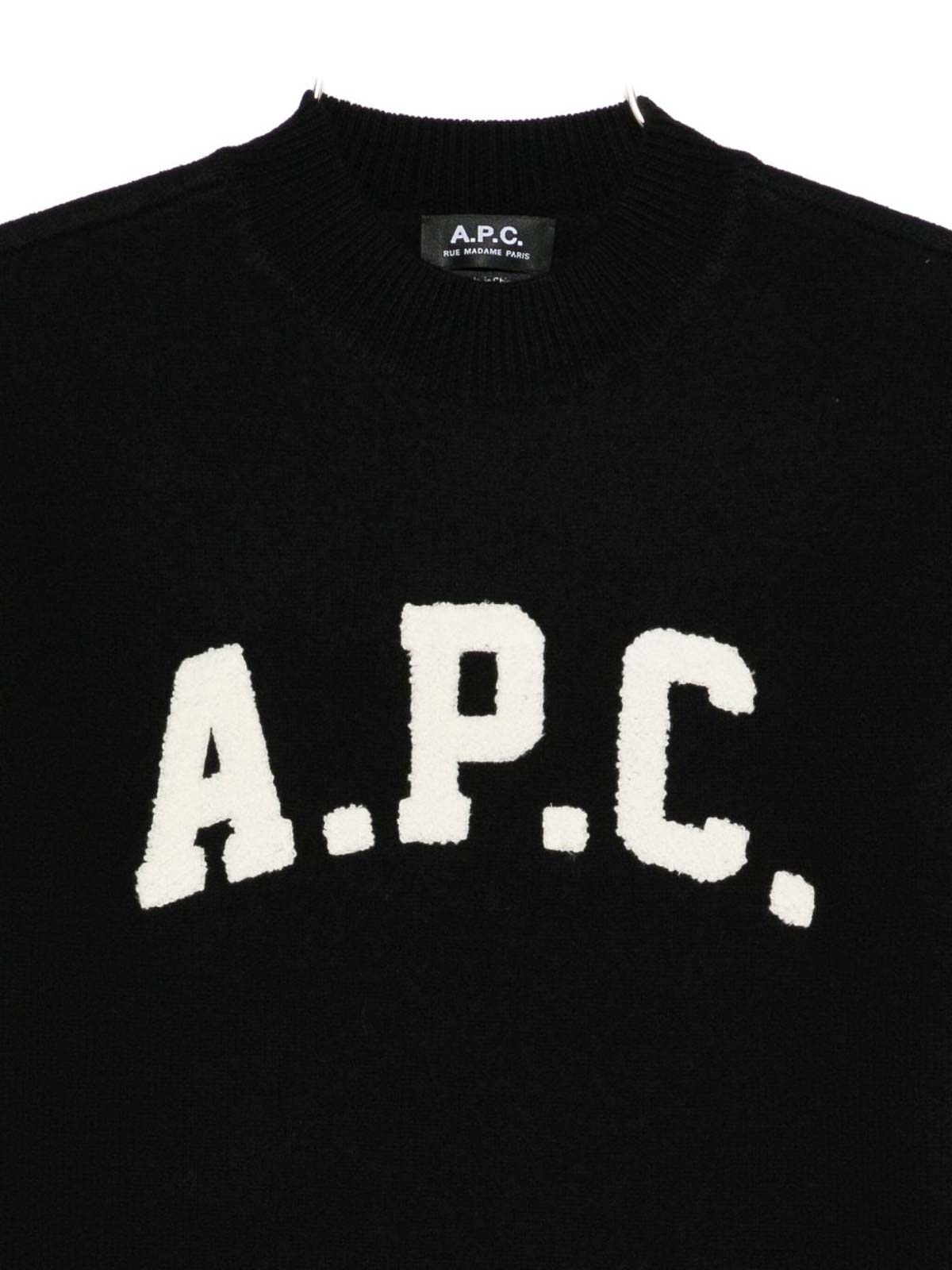 Crewneck Sweatshirt With Print WVBDKF23464LZZNOIR (A.P.C. / ニット・セーター・カーディガン ) | A.P.C. (アーペーセー)(1)