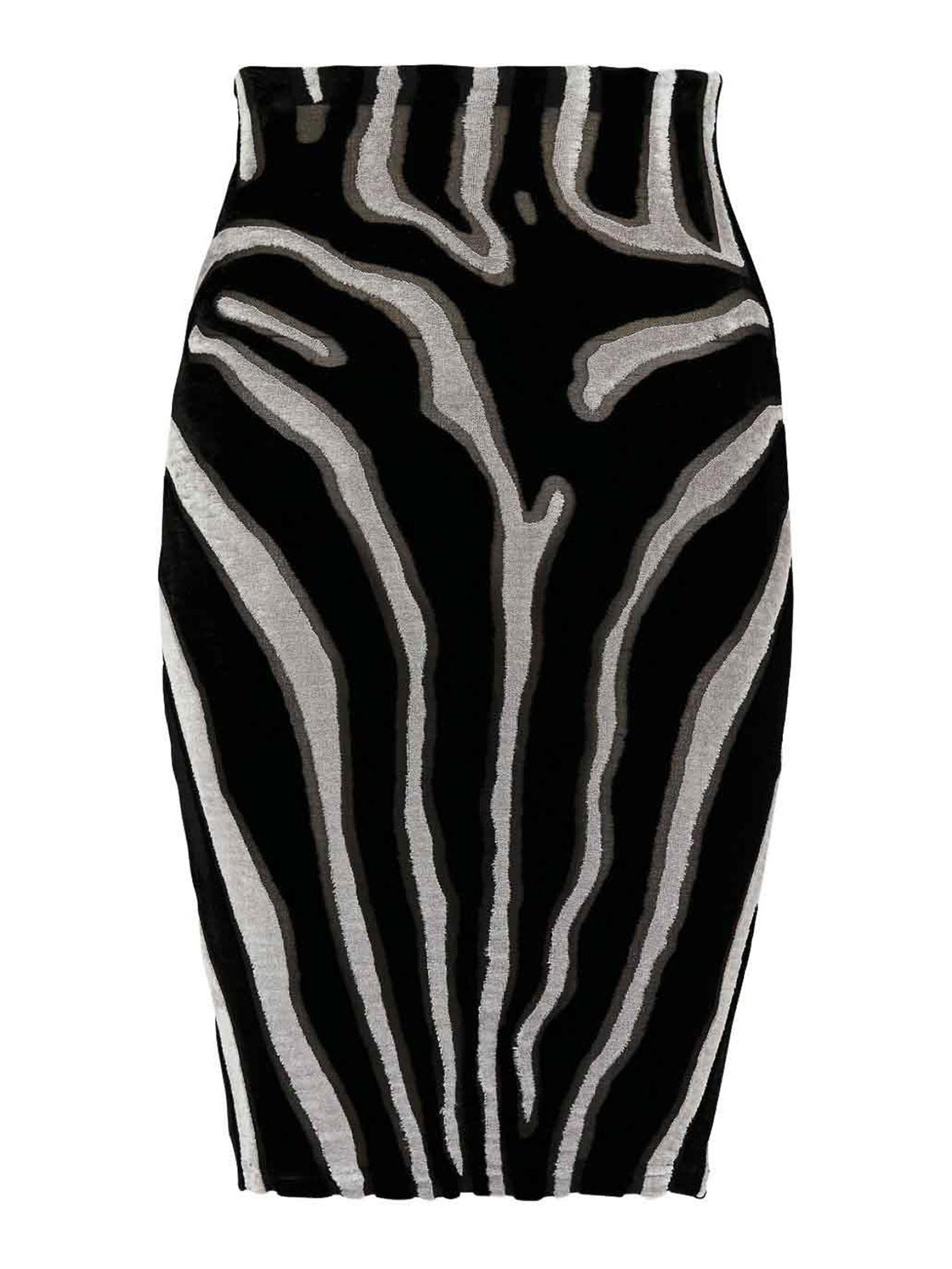 Zebra mini skirt FF0LC285JL13EAB (Balmain / スカート ) | Balmain (バルマン)
