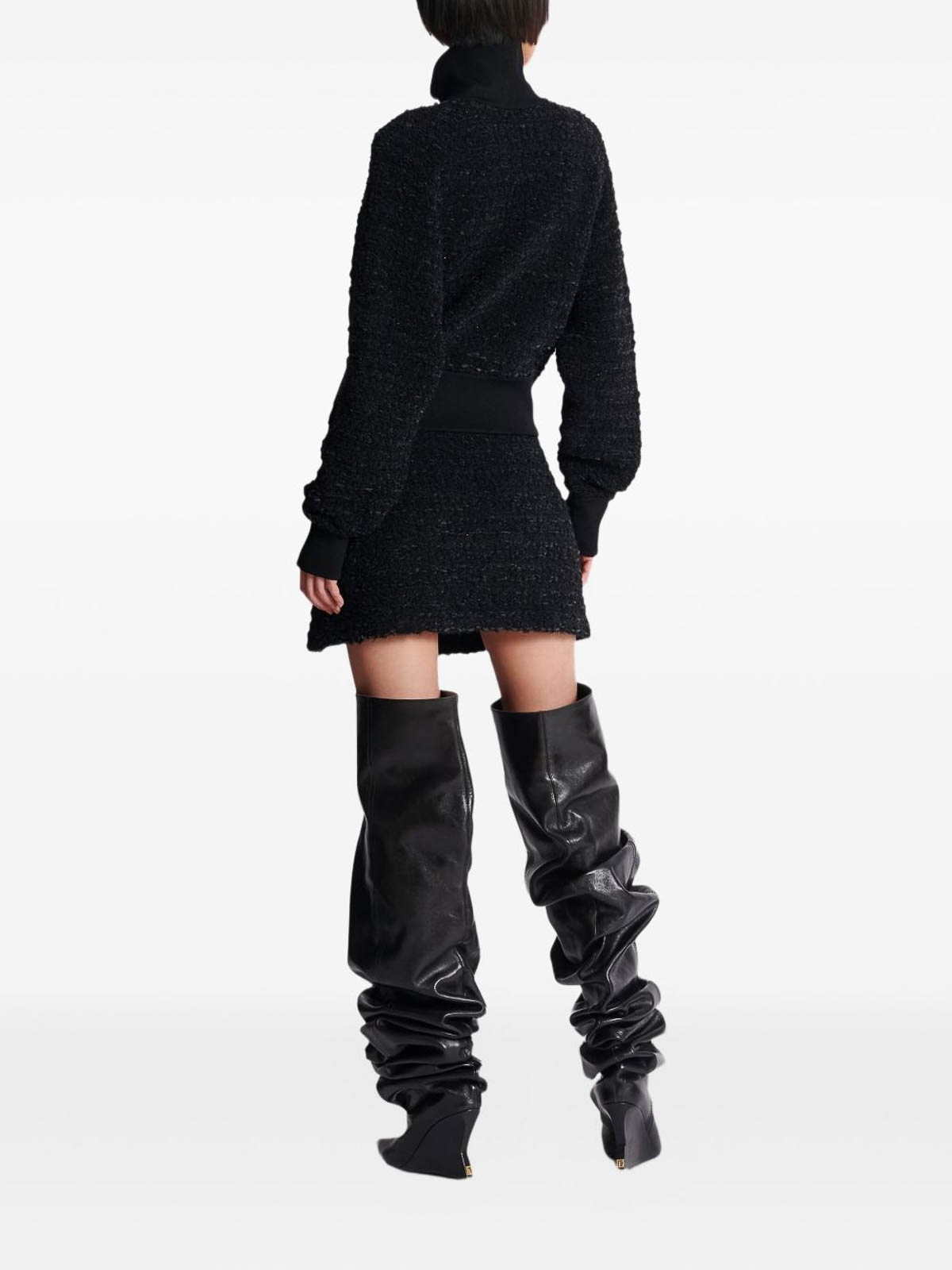 Bomber In Tweed FF0TE200KJ160 (Balmain / カジュアルジャケット ) | Balmain (バルマン)(4)