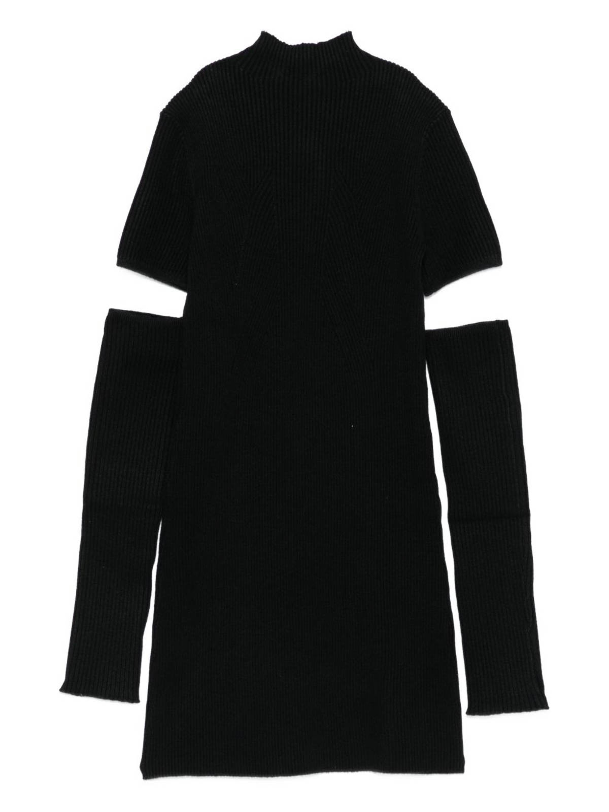 Ribbed dress with high collar 252GJ3040S2060300006 (TWINSET / ワンピース・ドレス・オールインワン ) | TWINSET (ツインセット)(1)