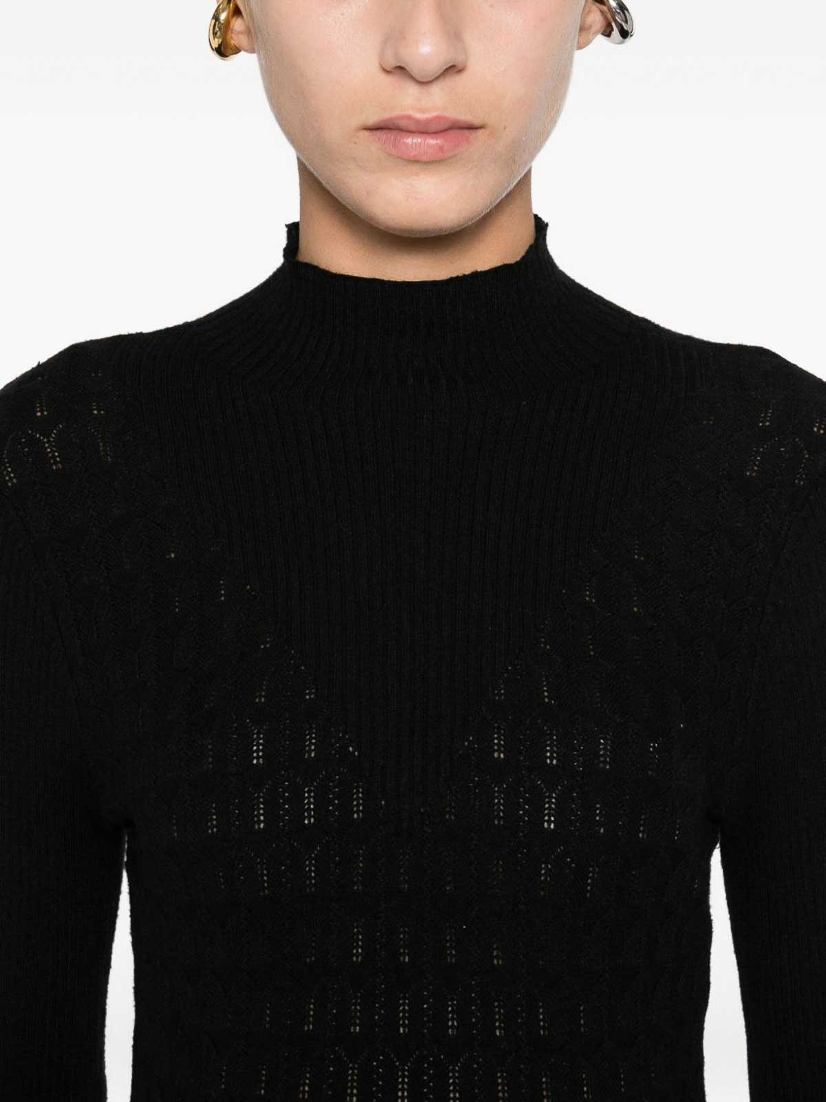 High Neck Ribbed Dress 252AT302100006 (TWINSET / ワンピース・ドレス・オールインワン ) | TWINSET (ツインセット)(1)