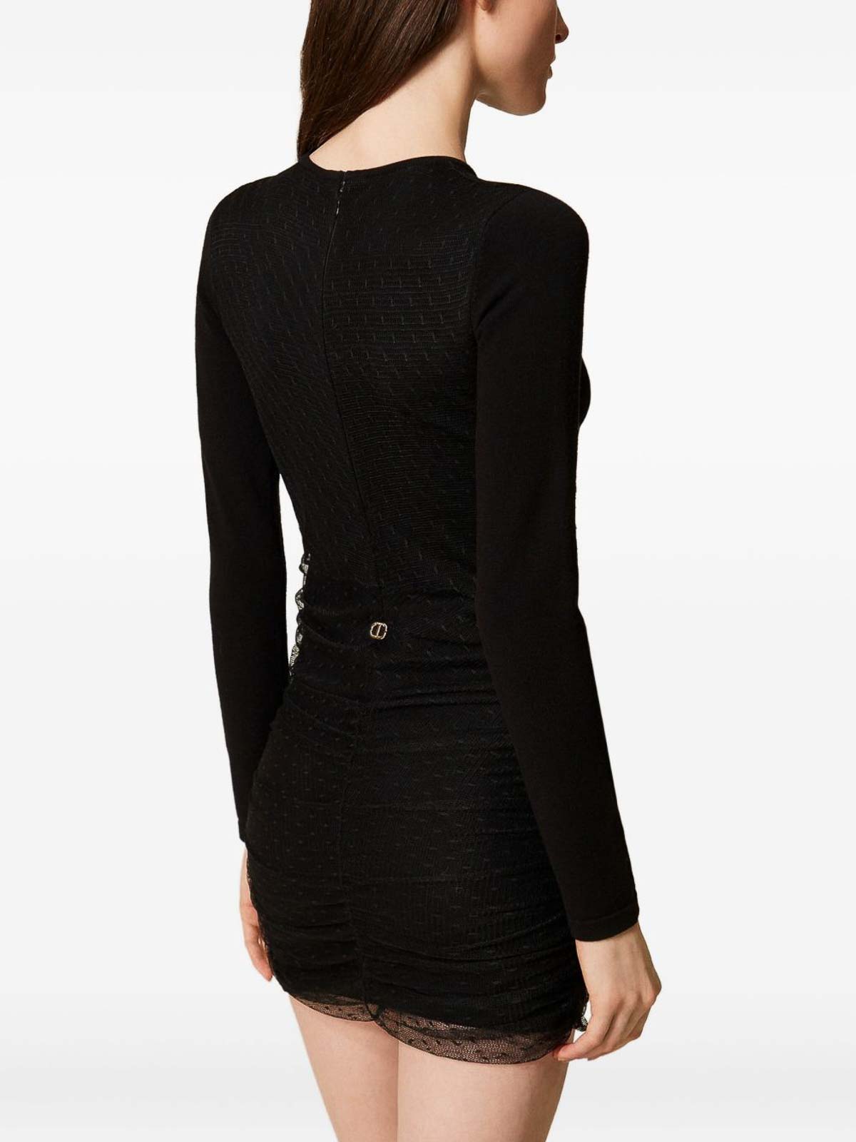 Dress With Inserts 252TT326100006 (TWINSET / ワンピース・ドレス・オールインワン ) | TWINSET (ツインセット)(1)