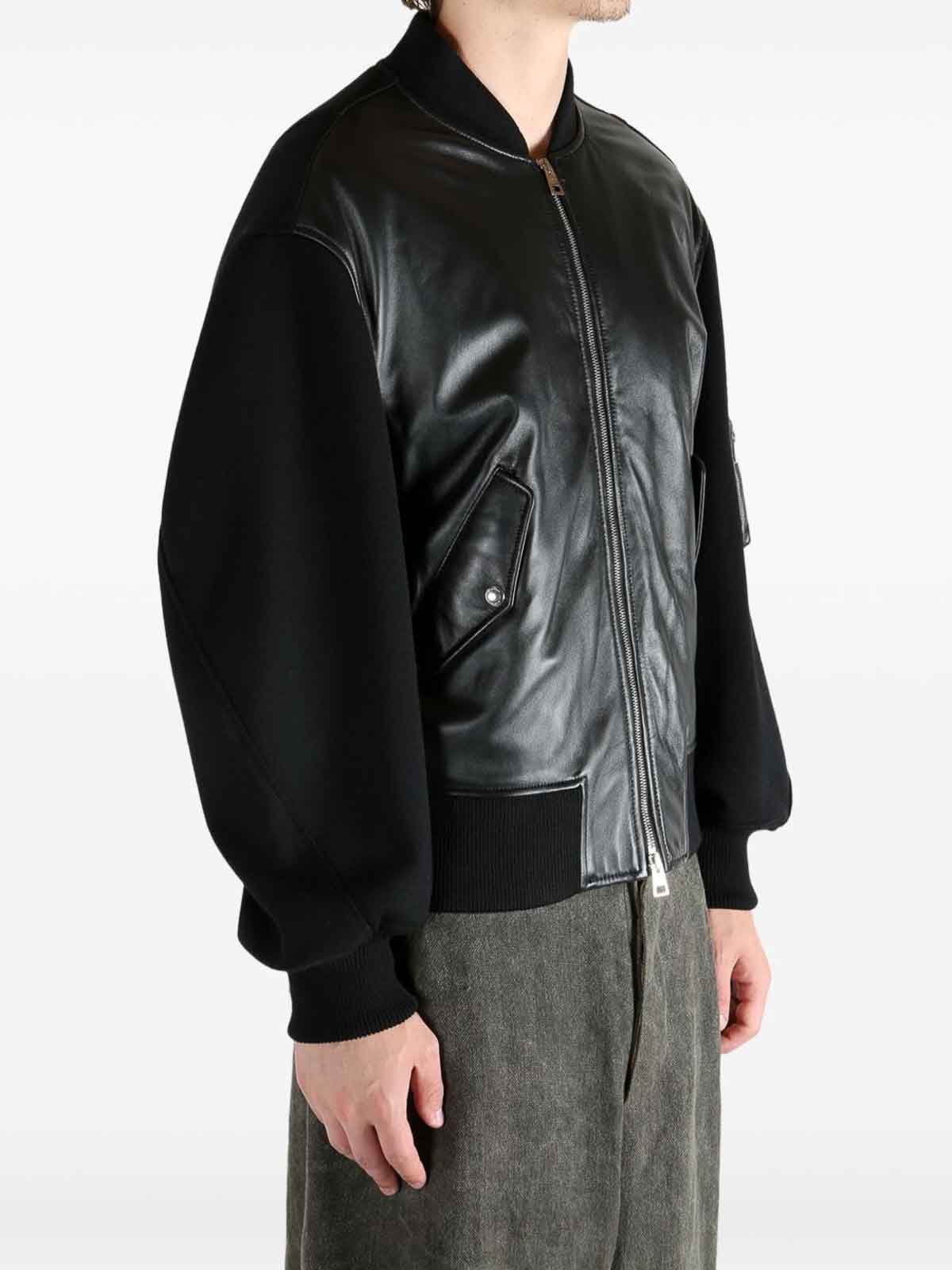 Bomber jacket with leather inserts BM01DF4YND001 (GIVENCHY / カジュアルジャケット ) | GIVENCHY (ジバンシィ)(2)