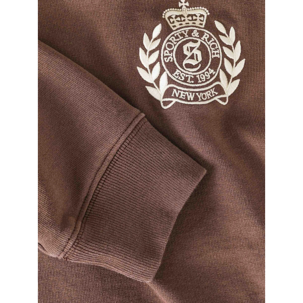 Sweater Sporty & Rich ST08165243BRCHOCO (Sporty & Rich / スウェット・フーディー ) | Sporty & Rich (スポーティアンドリッチ)(3)