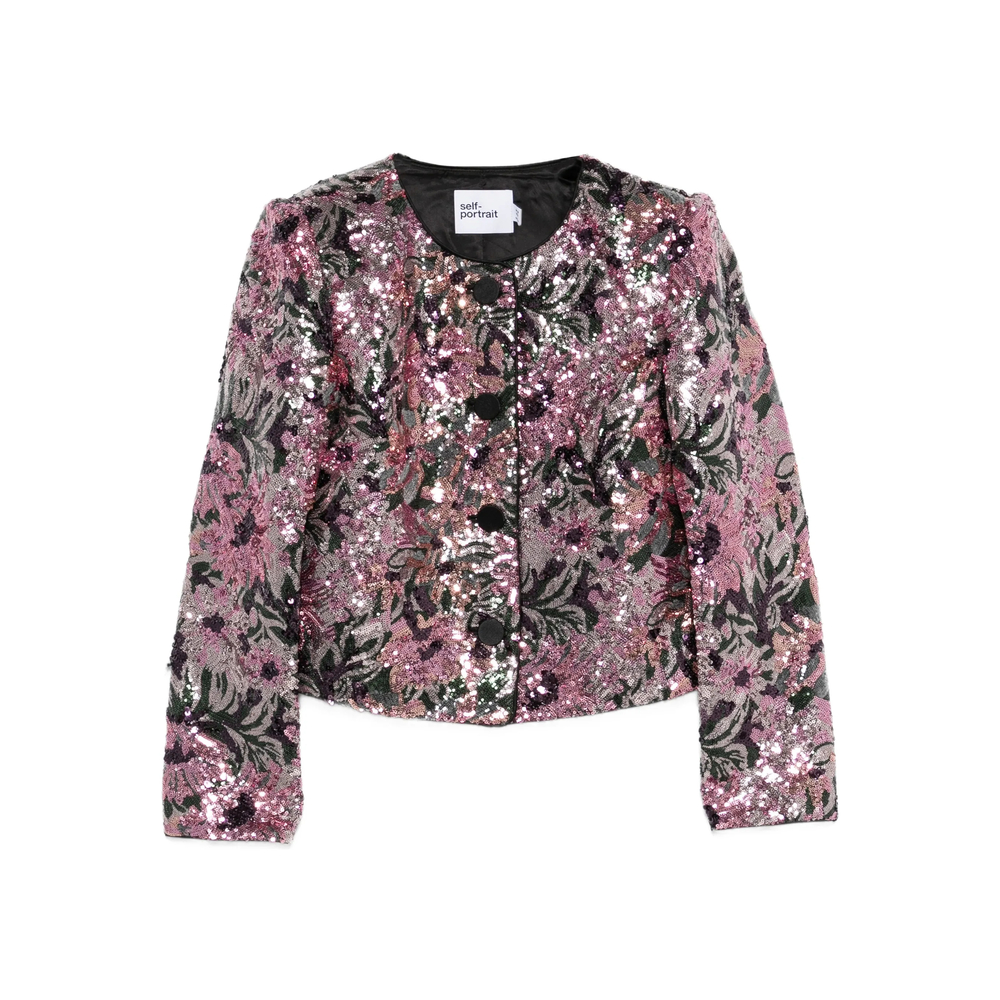 Outerwear Self-portrait RS26075JAMUMULTI (self-portrait / ブレザー・ジャケット ) | self-portrait (セルフ・ポートレイト)