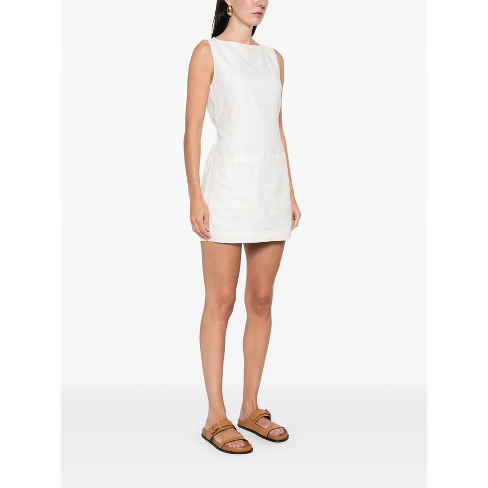 Dress Faithfull The Brand FF4524WHTELENAMINIWHITE (FAITHFULL THE BRAND / ワンピース・ドレス・オールインワン ) | FAITHFULL THE BRAND (フェイスフル ザ ブランド)(4)