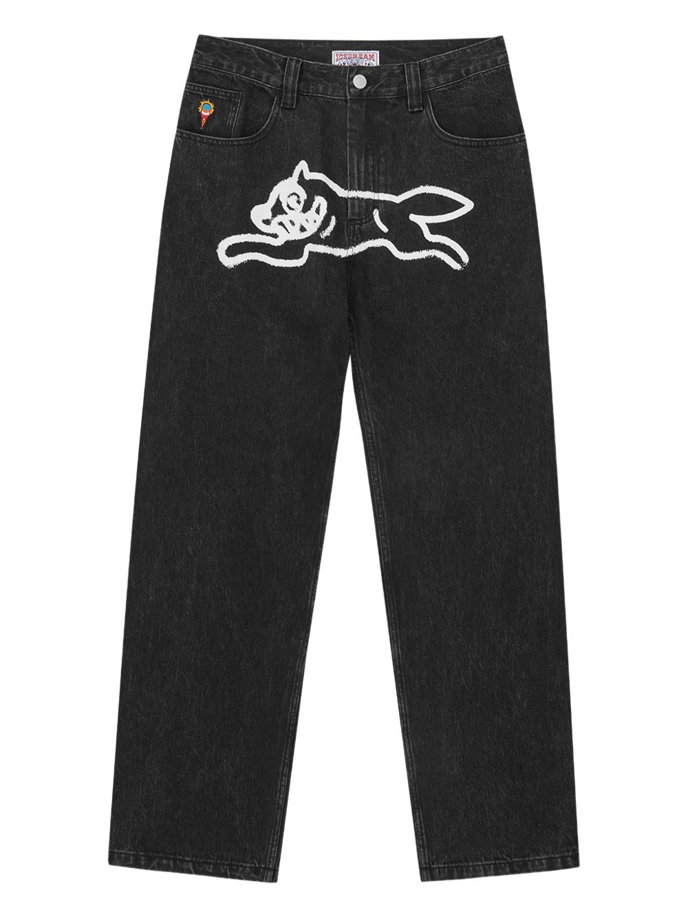 ICECREAM Jeans Black IC25485BLACK (ICECREAM / ジーンズ ) | ICECREAM (アイスクリーム)