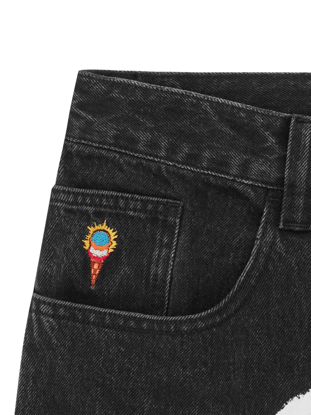 ICECREAM Jeans Black IC25485BLACK (ICECREAM / ジーンズ ) | ICECREAM (アイスクリーム)(2)