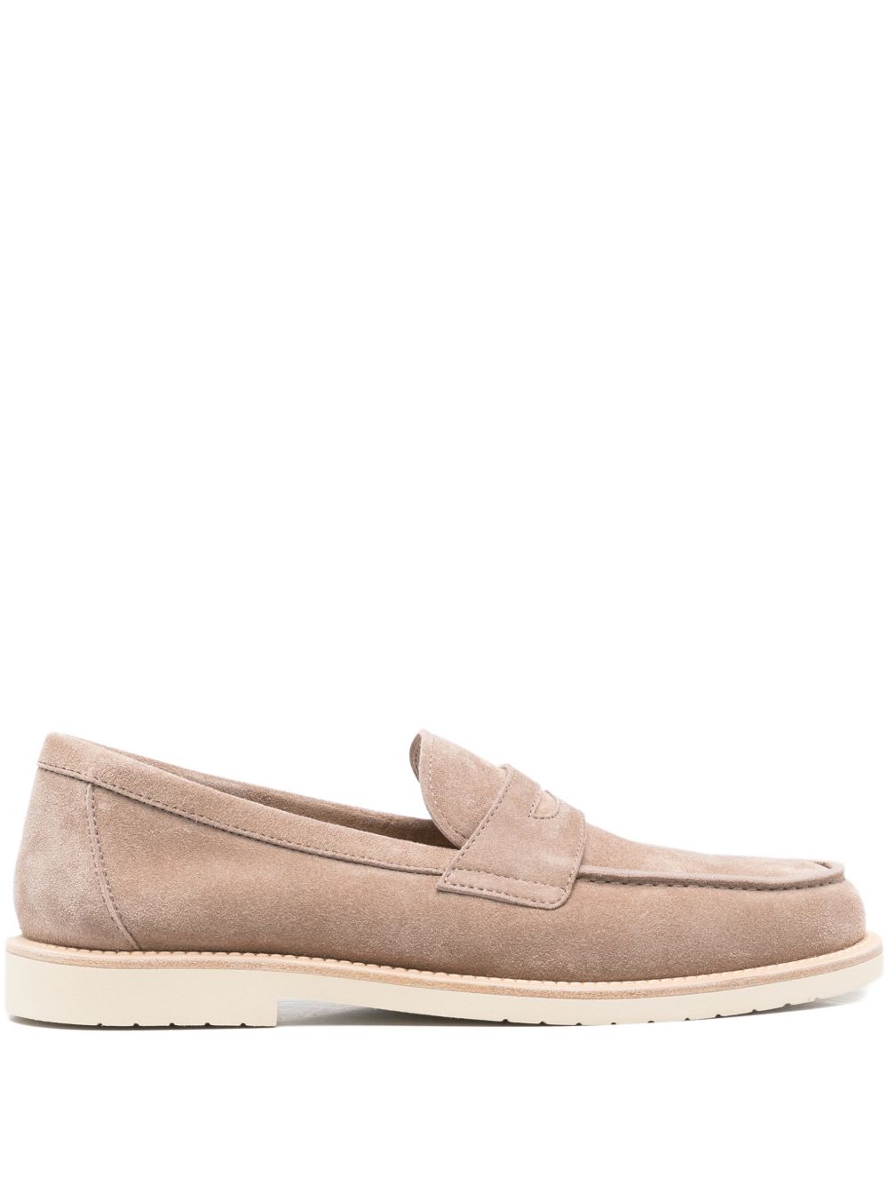 Brunello Cucinelli Flat shoes Beige MZUPAIX653C4298 (Brunello Cucinelli / ローファー ) | Brunello Cucinelli (ブルネロ・クチネリ)
