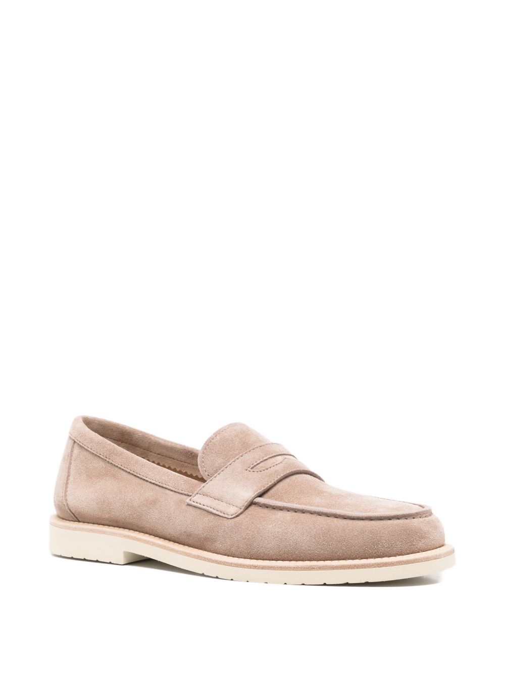 Brunello Cucinelli Flat shoes Beige MZUPAIX653C4298 (Brunello Cucinelli / ローファー ) | Brunello Cucinelli (ブルネロ・クチネリ)(2)