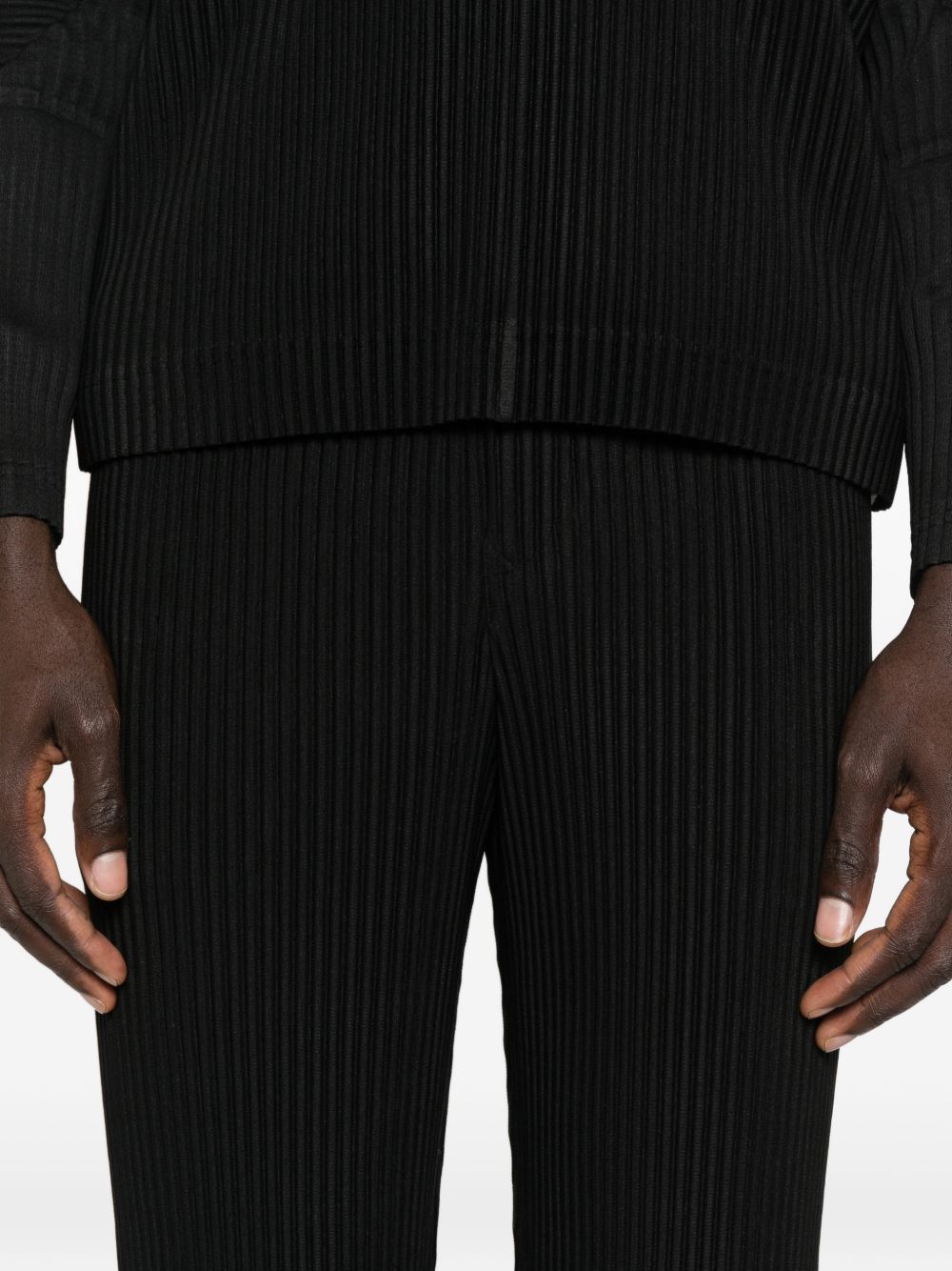 HOMME PLISSE' ISSEY MIYAKE Trousers Black HP58JF11415 (HOMME PLISSÉ ISSEY MIYAKE / パンツ ) | HOMME PLISSÉ ISSEY MIYAKE (オムプリッセ イッセイ ミヤケ)(2)
