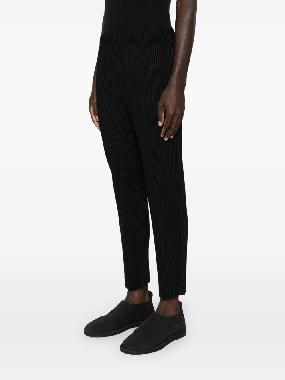 HOMME PLISSE' ISSEY MIYAKE Trousers Black HP58JF11415 (HOMME PLISSÉ ISSEY MIYAKE / パンツ ) | HOMME PLISSÉ ISSEY MIYAKE (オムプリッセ イッセイ ミヤケ)(3)
