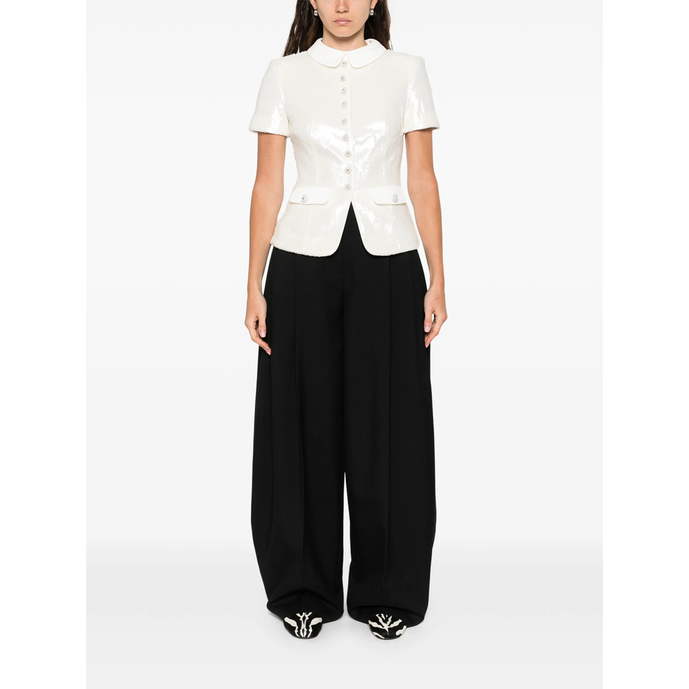 Top Self-portrait RS26016TWWHITE (self-portrait / シャツ・ブラウス ) | self-portrait (セルフ・ポートレイト)(2)