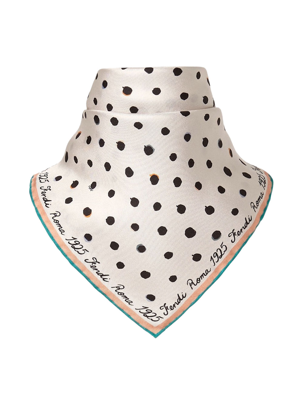 FALENA DOTS SILK FOULARD FXT155AWEYF17JU (FENDI / スカーフ・マフラー ) | FENDI (フェンディ)(2)