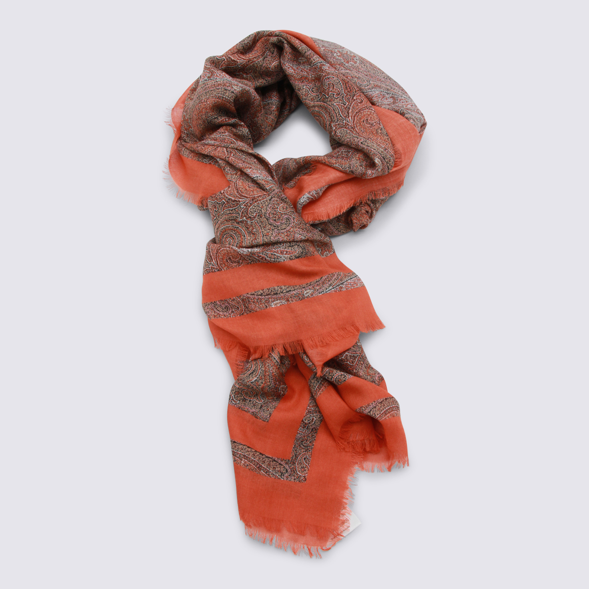Etro Scarfs Brown WAYA0001AKE96S9870 (ETRO / スカーフ・マフラー ) | ETRO (エトロ)(2)