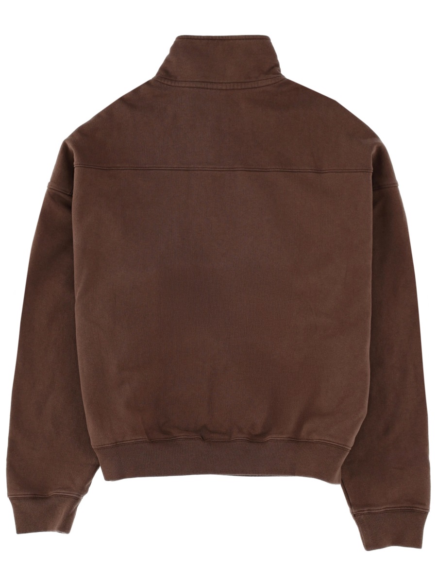 SWEATSHIRT WITH LOGO ST08165243BR03CHOCOLATE (Sporty & Rich / スウェット・フーディー ) | Sporty & Rich (スポーティアンドリッチ)(1)